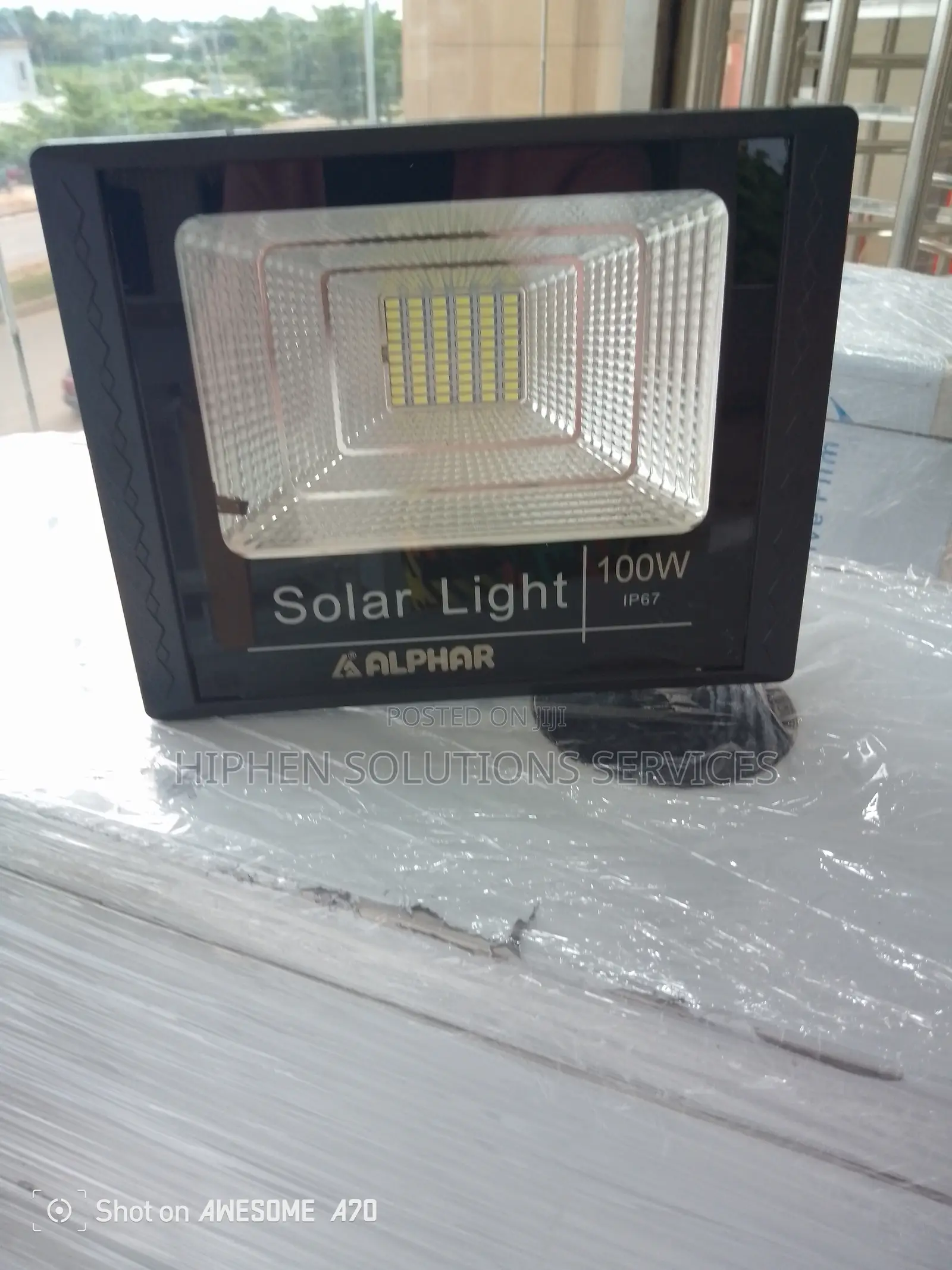 100W Solar Flood Light Outdoor With Remote