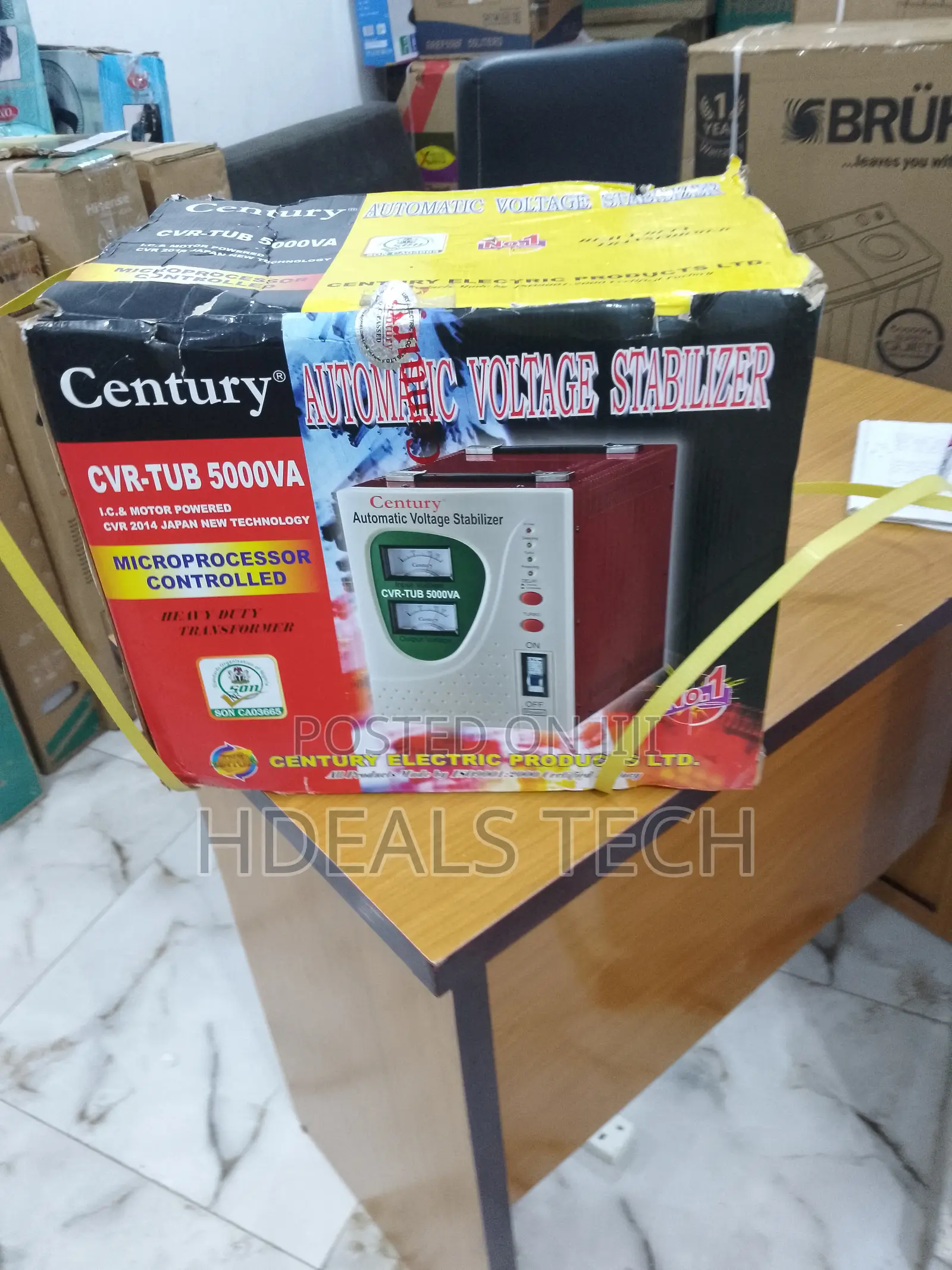 New in CVR TUB 5000VA - Voltage Stabilizer.