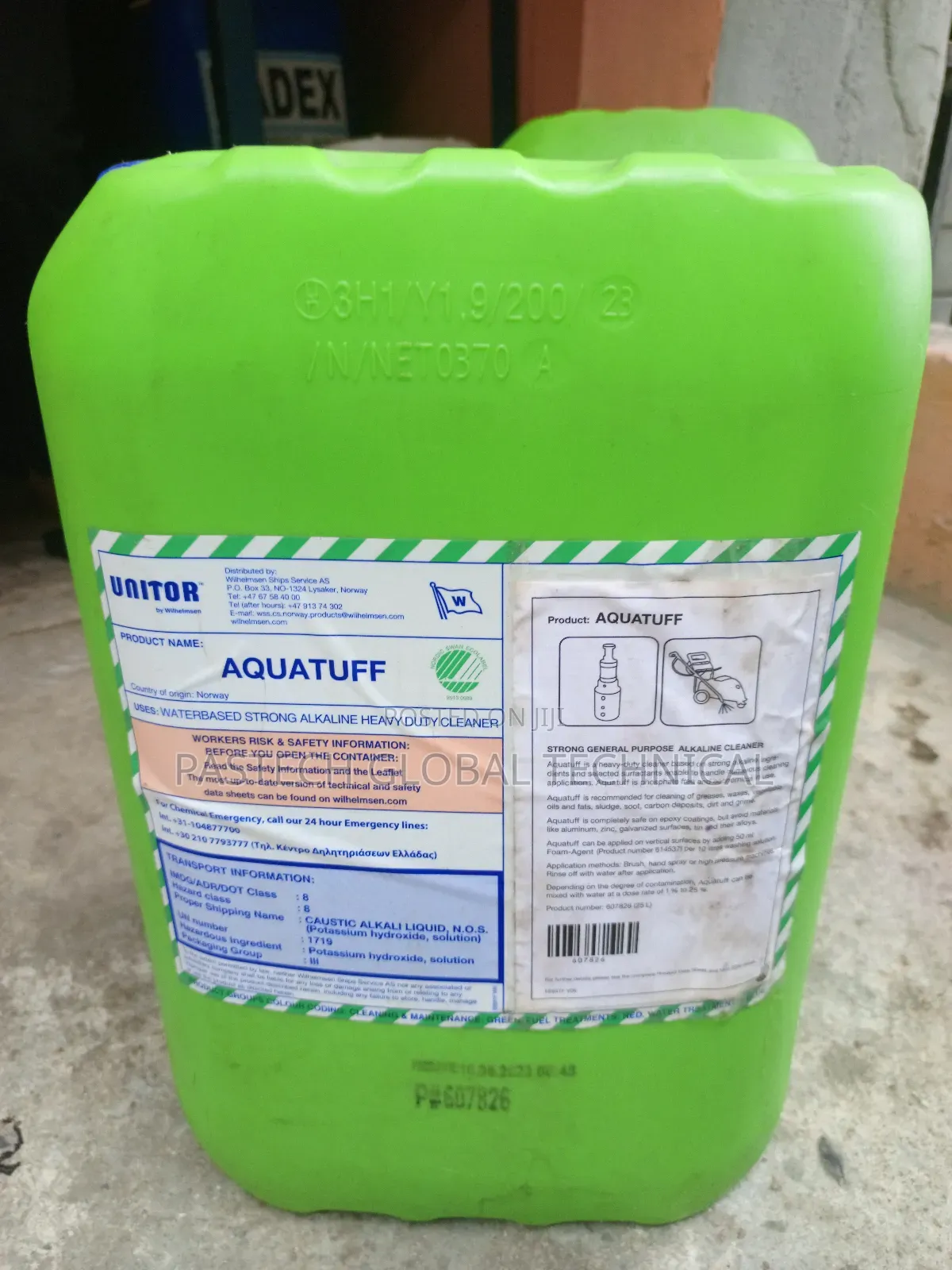Unitor Aquatuff Chemicals