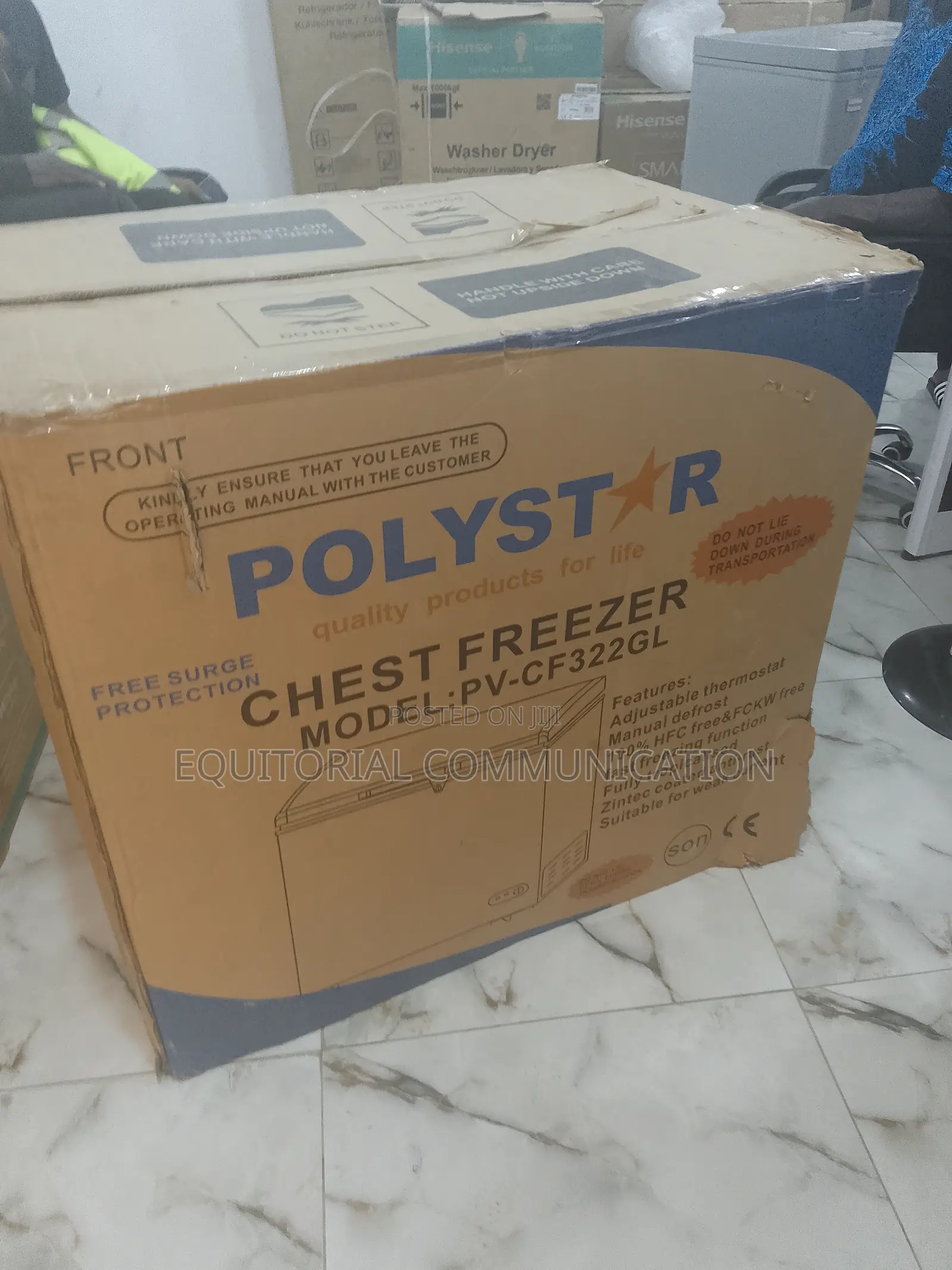 Polystar 200 Litres Chest Freezer PV-CF322GL