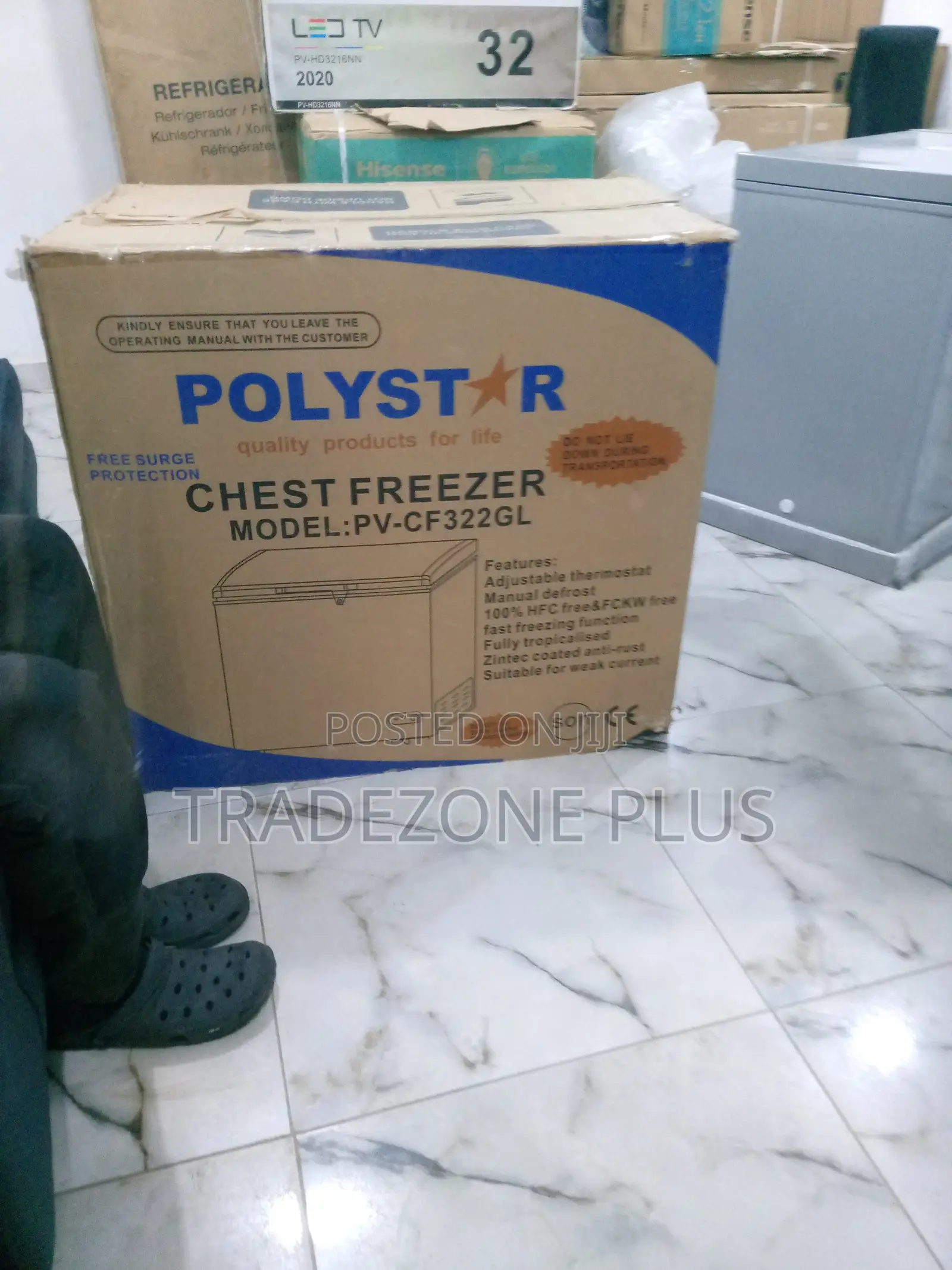 Polystar Chest/Deep Freezer 200ltrs