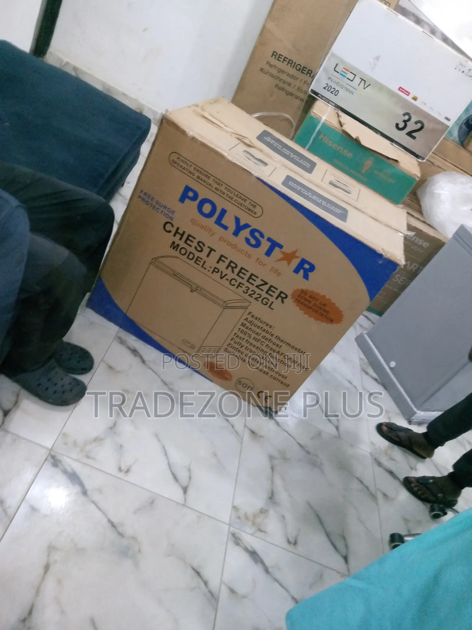 Polystar Chest Freezer Pv-Cf322gl 200ltr