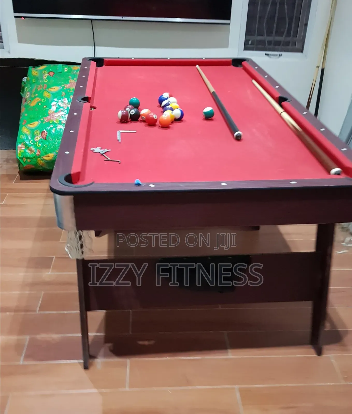 6ft Foldable Snooker Board With Accessories