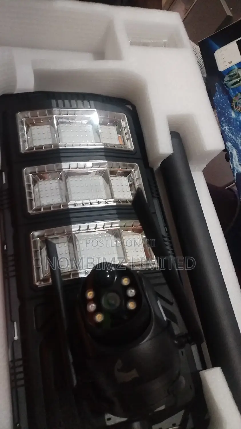 450w All in One Solar Street Light With CCTV Camera