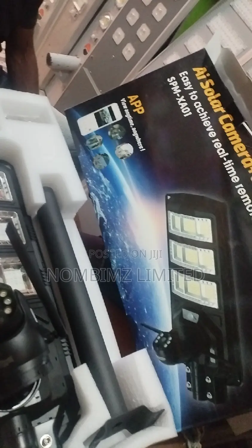 450w All in One Solar Street Light With CCTV Camera