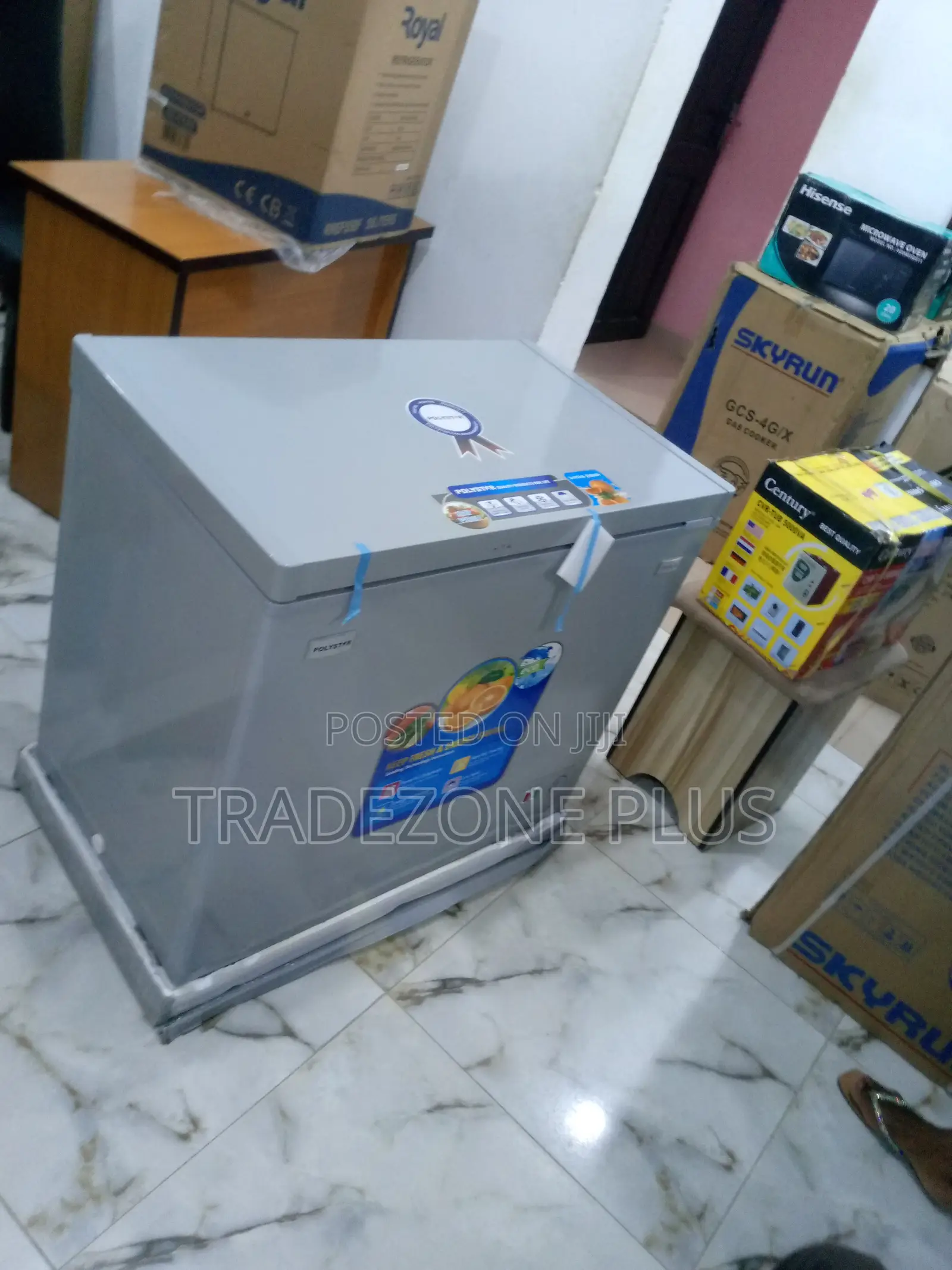 Brand New Polystar Chest Freezer With Glass Sliding Door