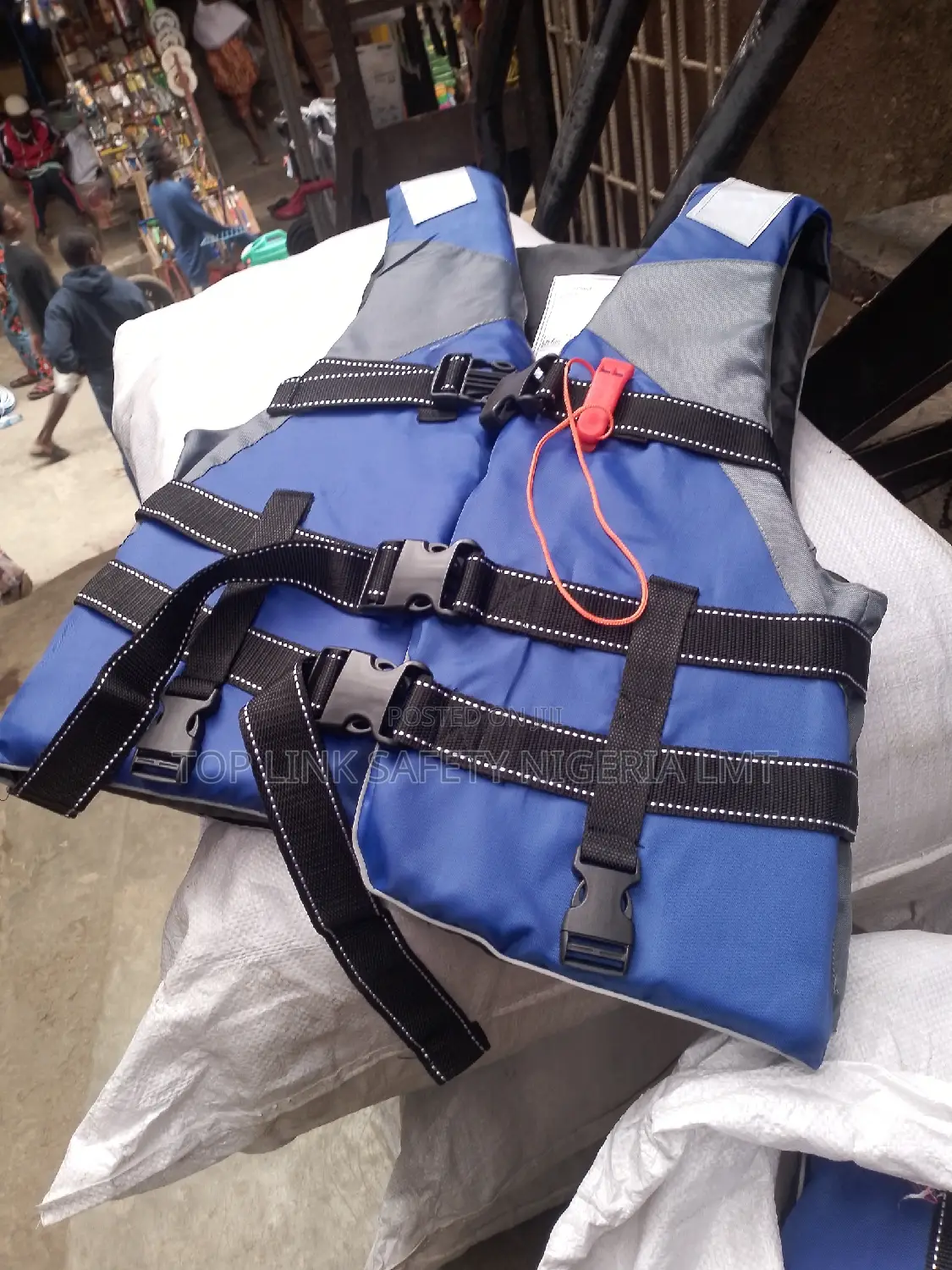 Yahama Life Jacket.