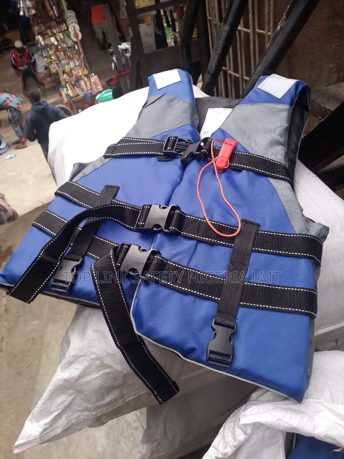 Yahama Life Jacket.