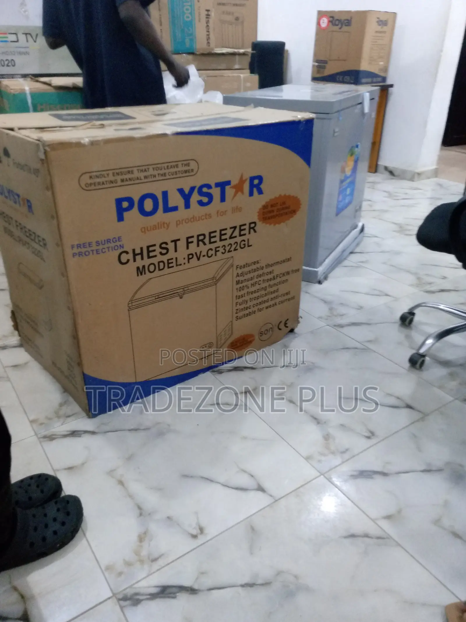 Brand New Pv-Cf322gl 200L Polystar Chest Freezer