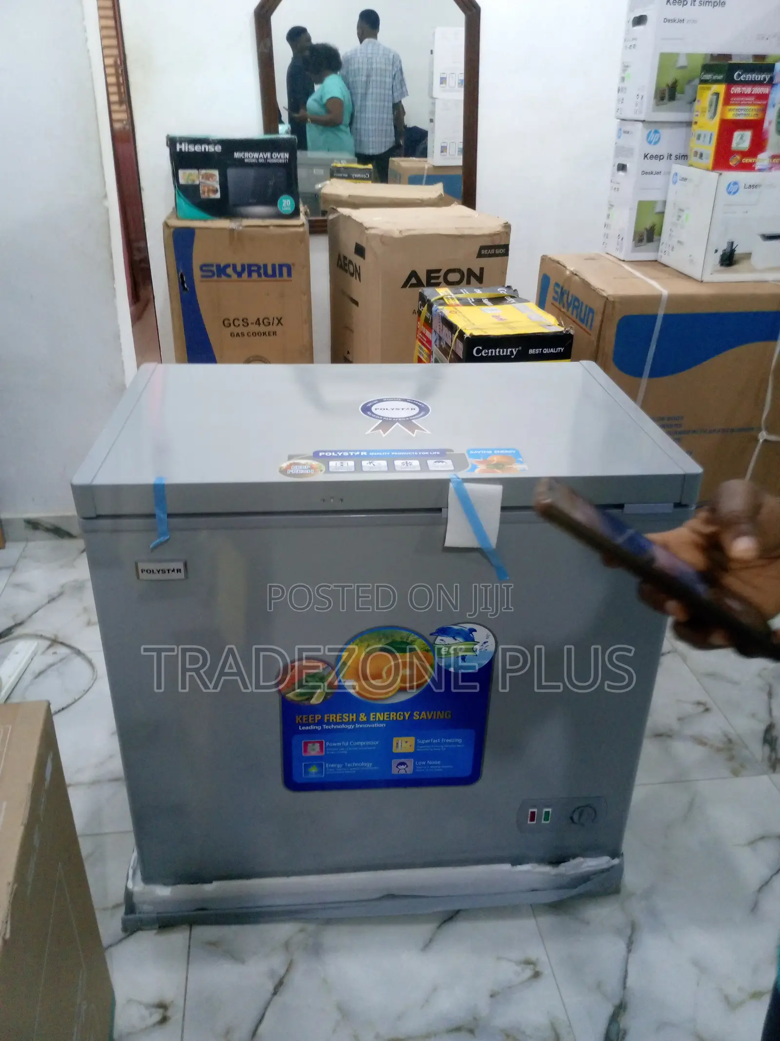 Brand New Pv-Cf322gl 200L Polystar Chest Freezer