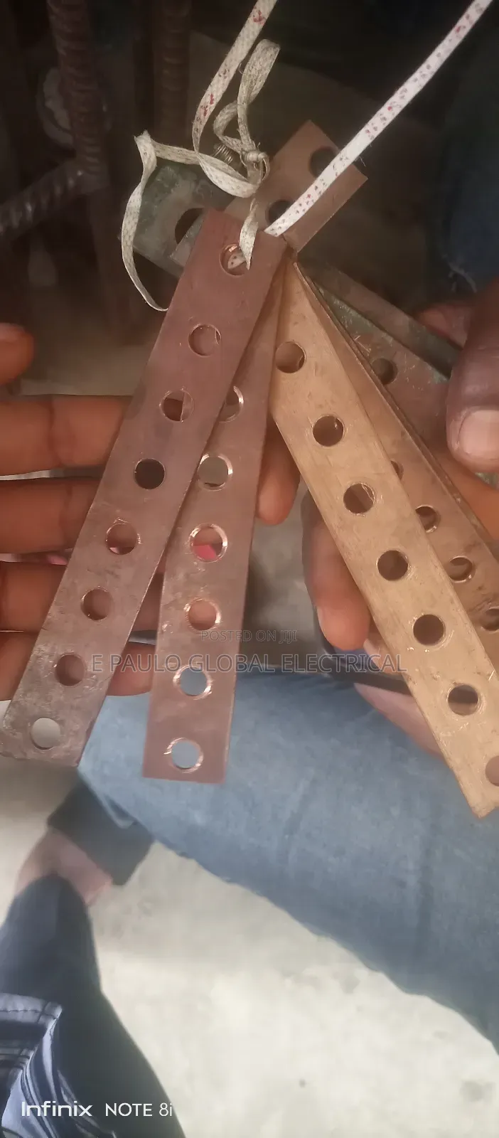 Copper Bar Battery Connector