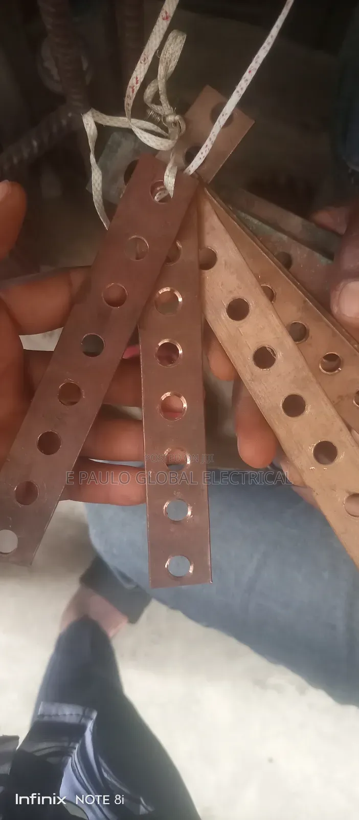 Copper Bar Battery Connector