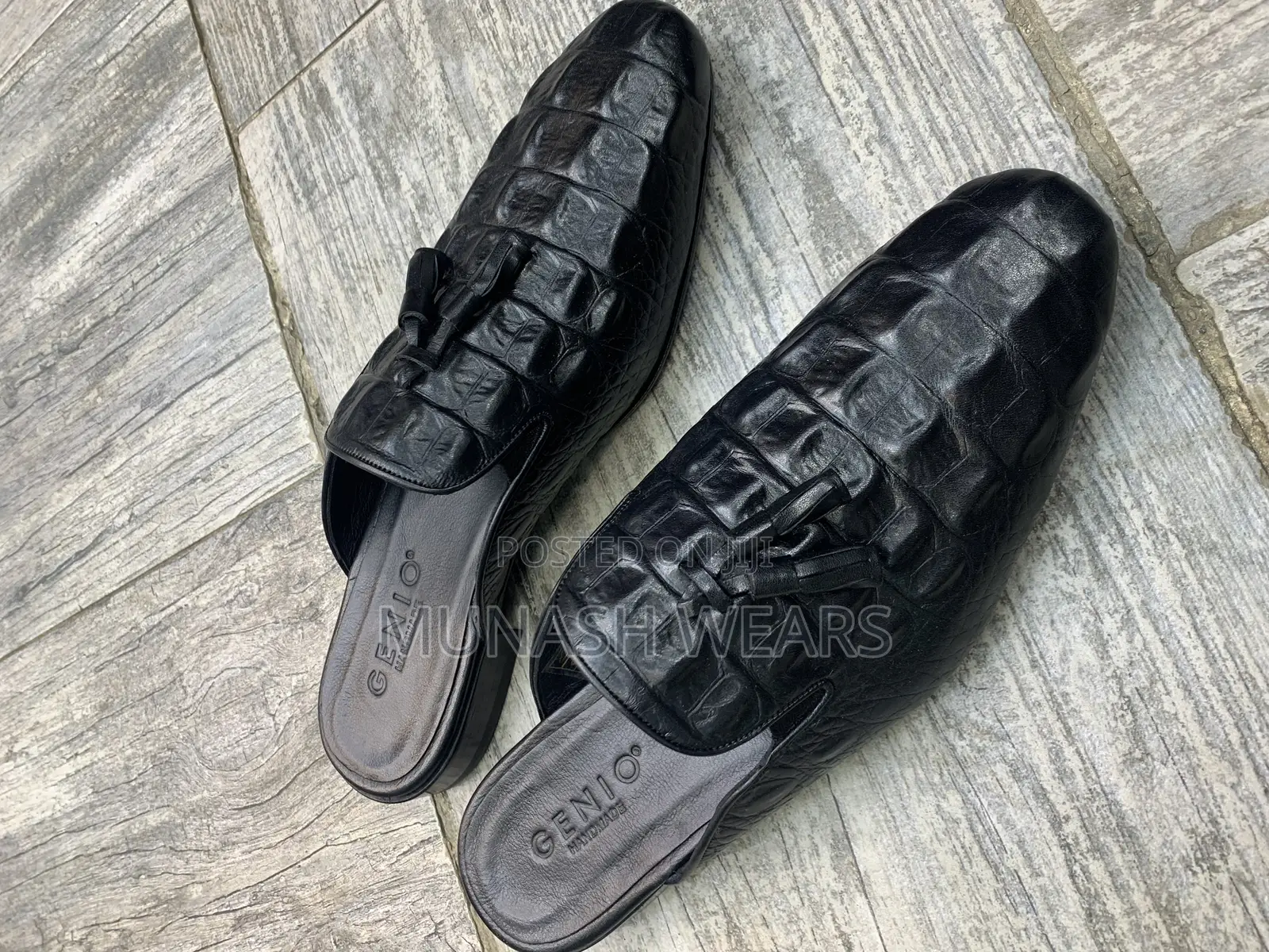 Luxury Italian Genii Half Shoe