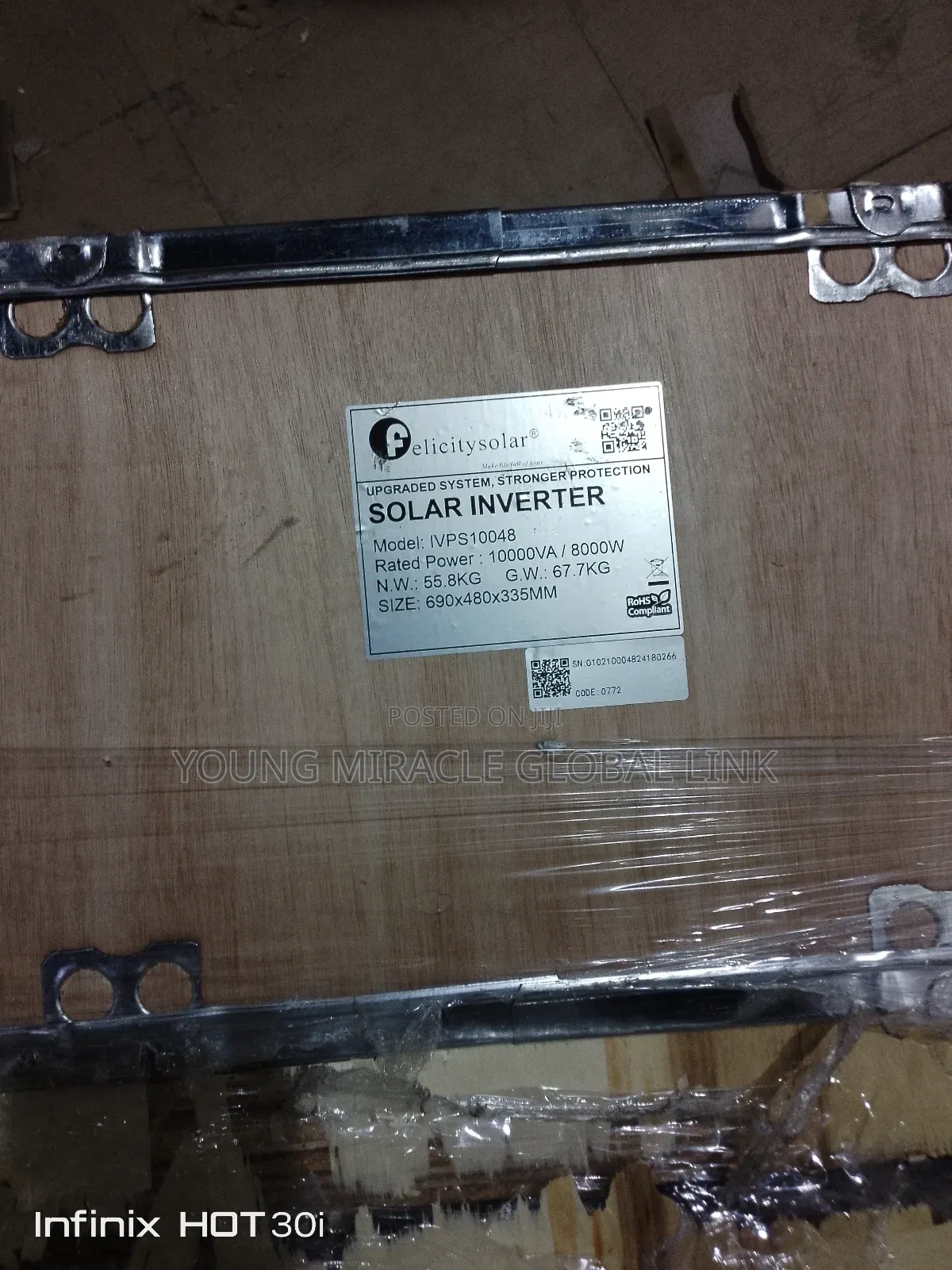 10kva 48v Ivps Felicity Inverter