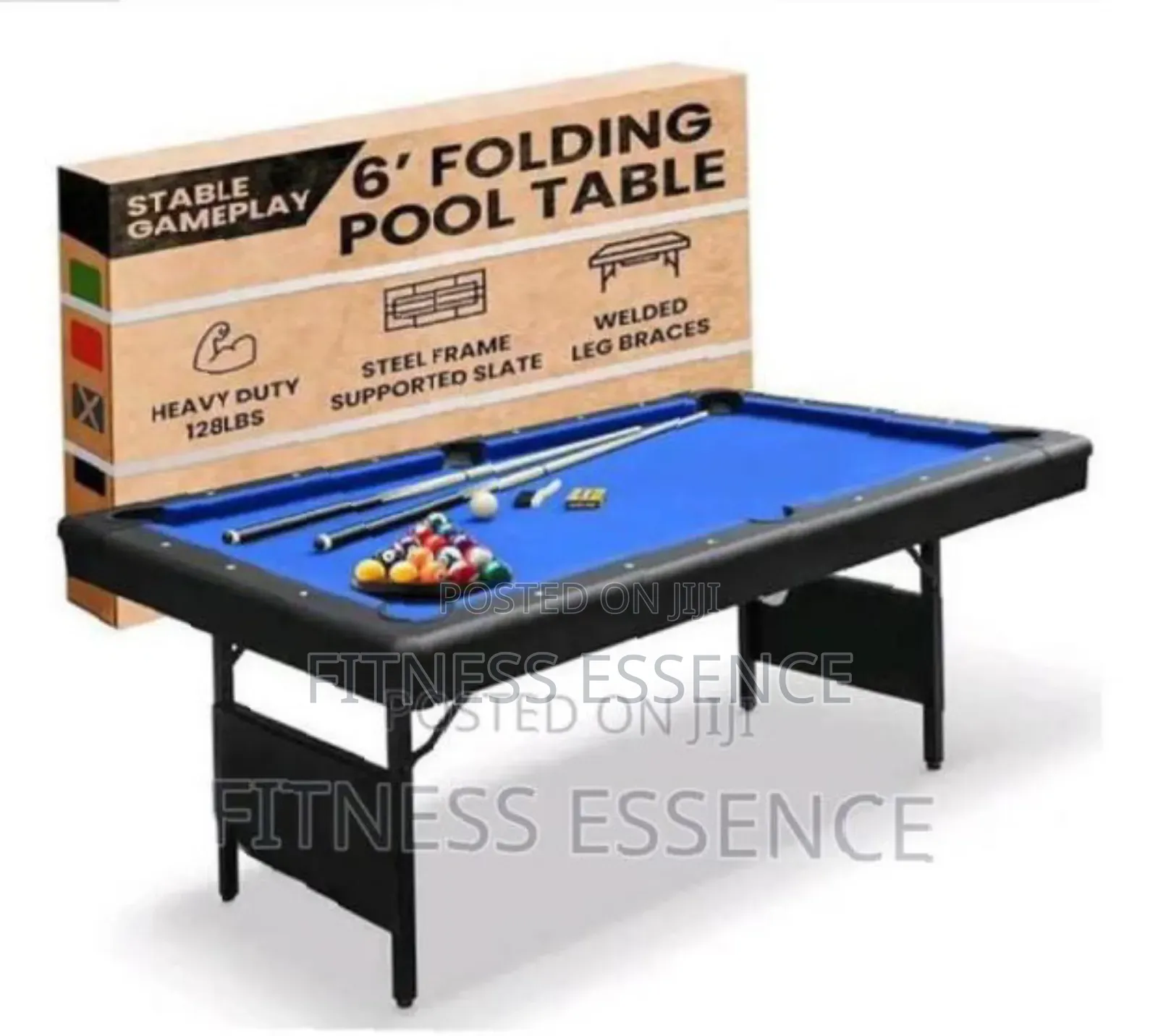 6 Feet Foldable Snooker Table