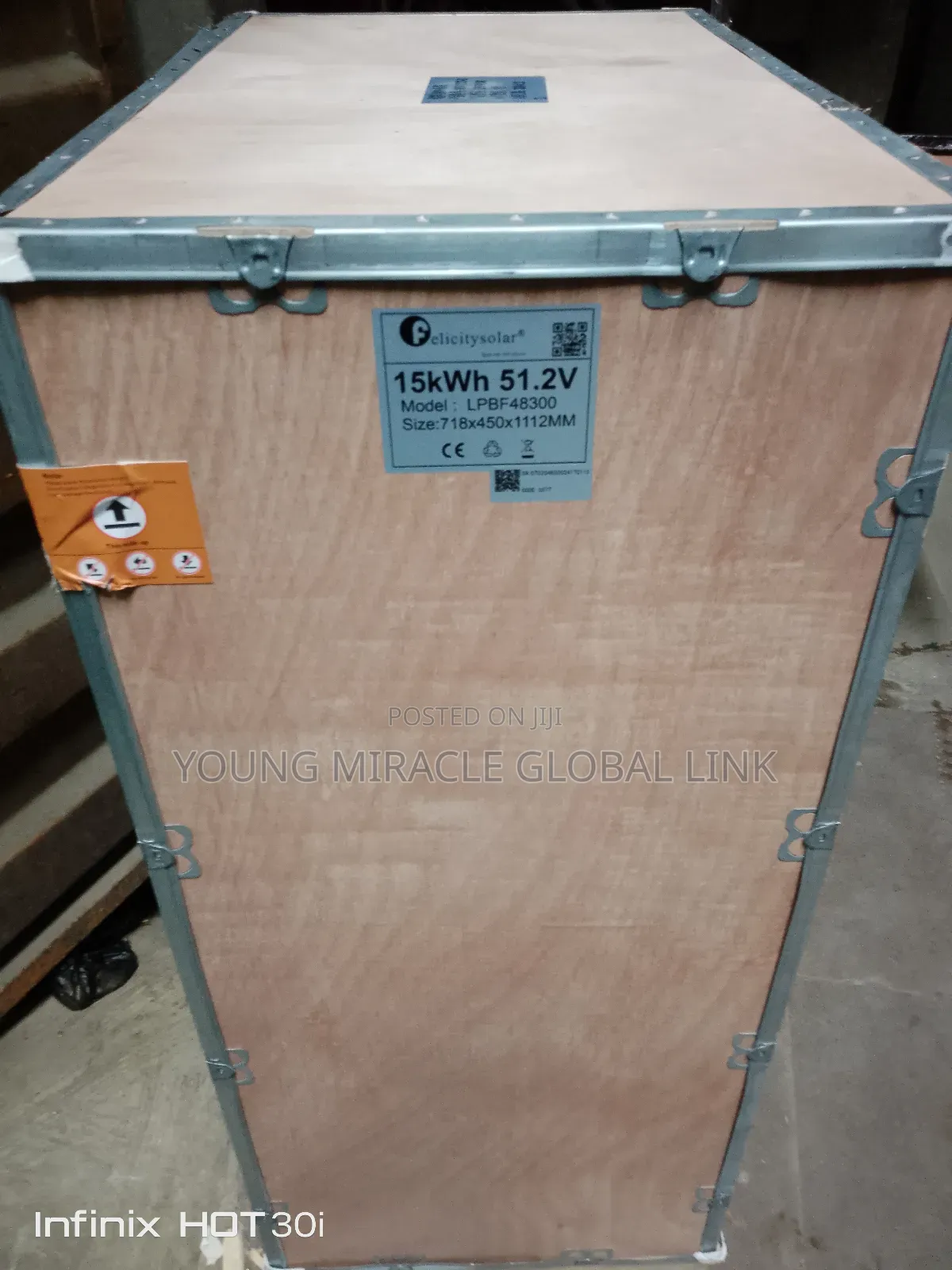 Felicity Ion Lithium Battery 15kwh 51.2v