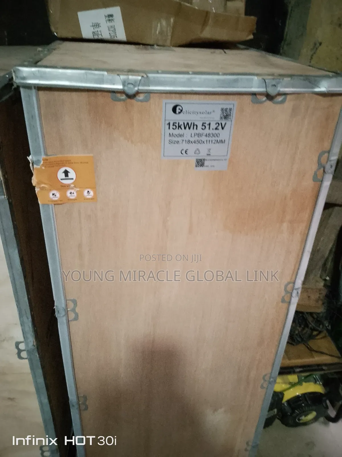 Felicity Ion Lithium Battery 15kwh 51.2v