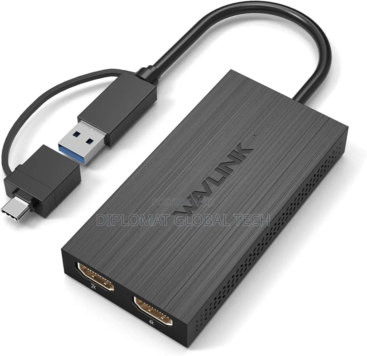 Wavlink Usb 3.0 or Usb C to Hdmi Adapter for Dual Monitors