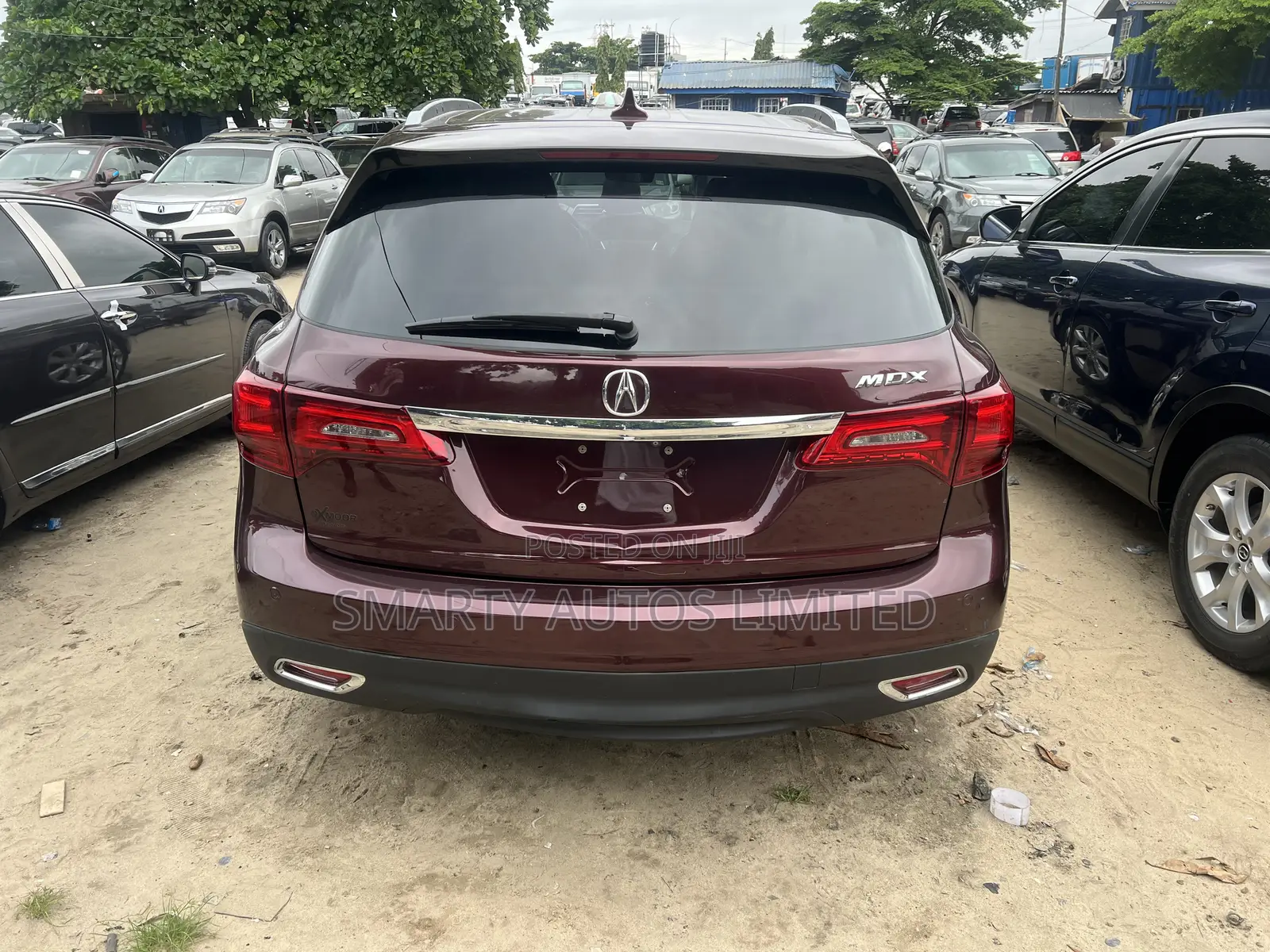 Acura MDX 2016 Burgundy