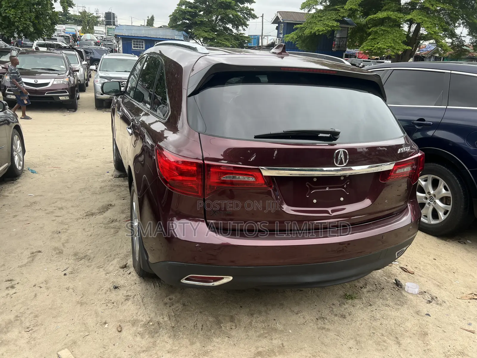 Acura MDX 2016 Burgundy