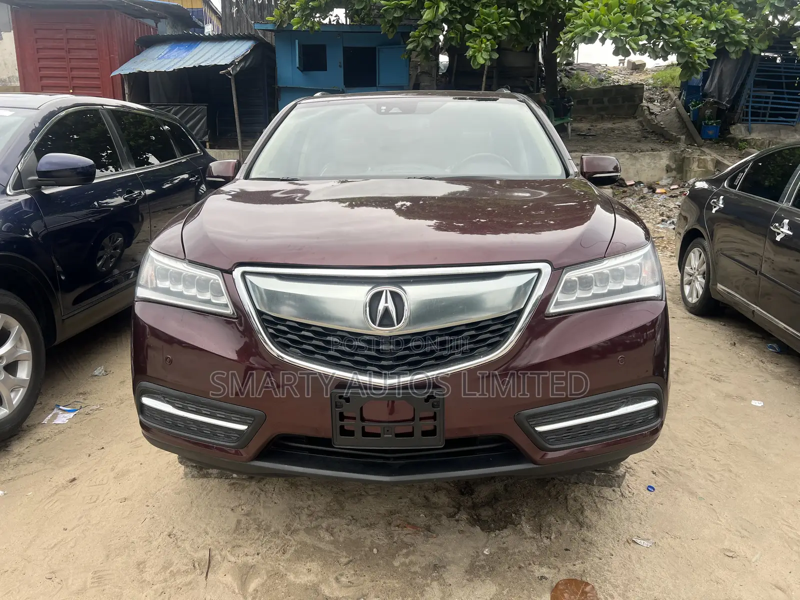 Acura MDX 2016 Burgundy