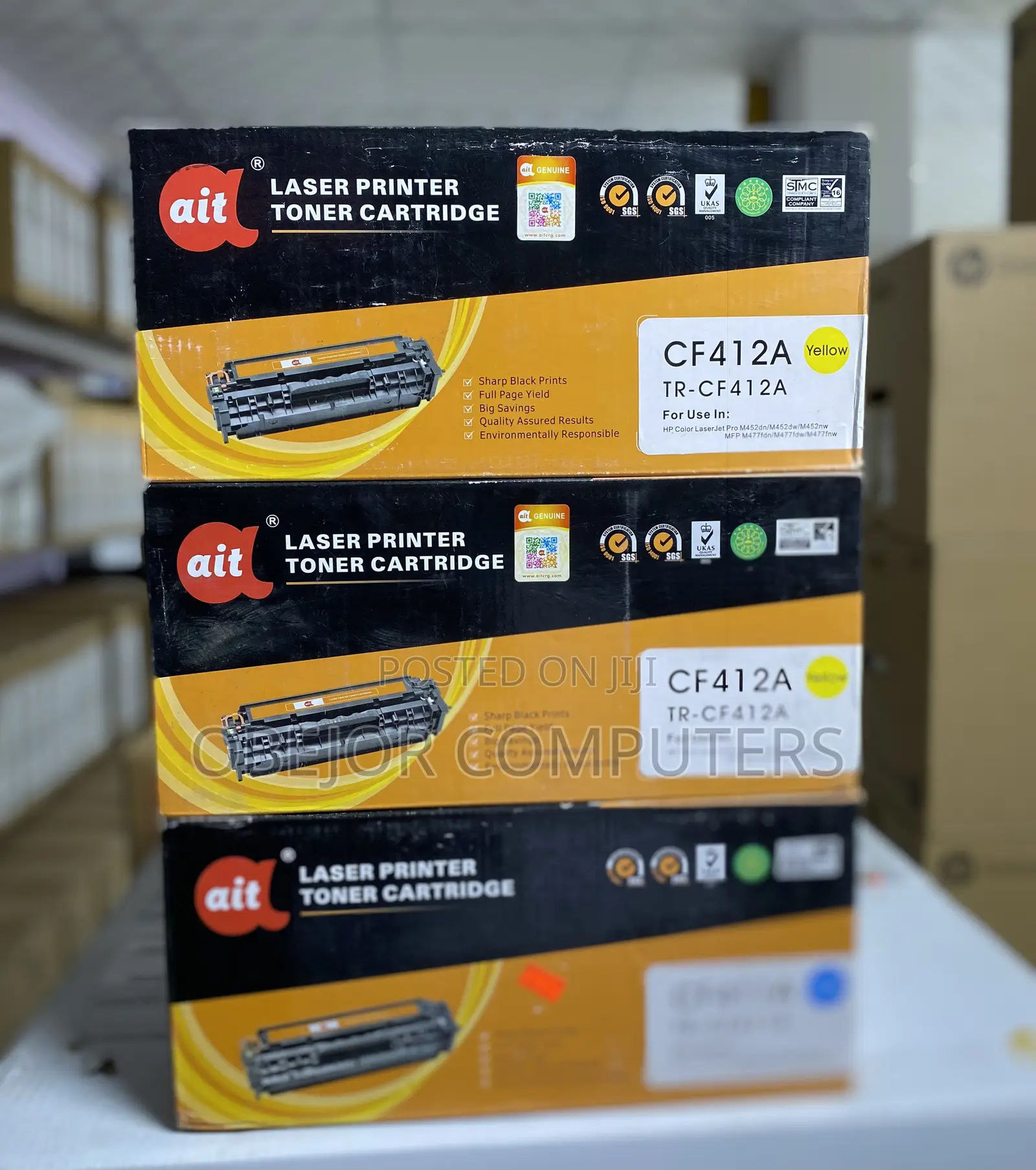 Ait Cf142a Tr-Cf412a Laser Printer Toner Cartridge