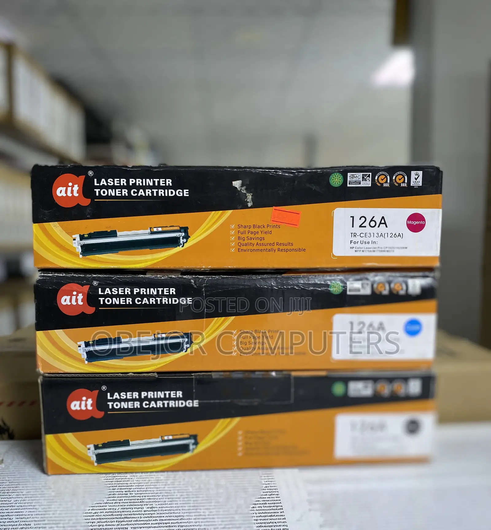 Ait 126a Tr-Ce313a Laser Printer Toner Cartridge
