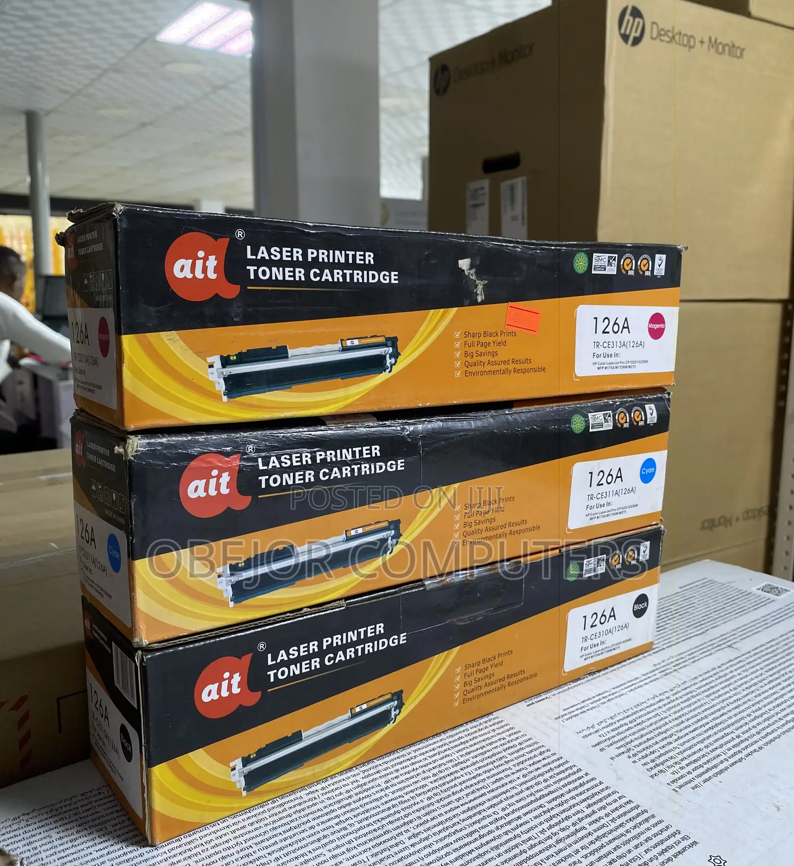 Ait 126a Tr-Ce313a Laser Printer Toner Cartridge