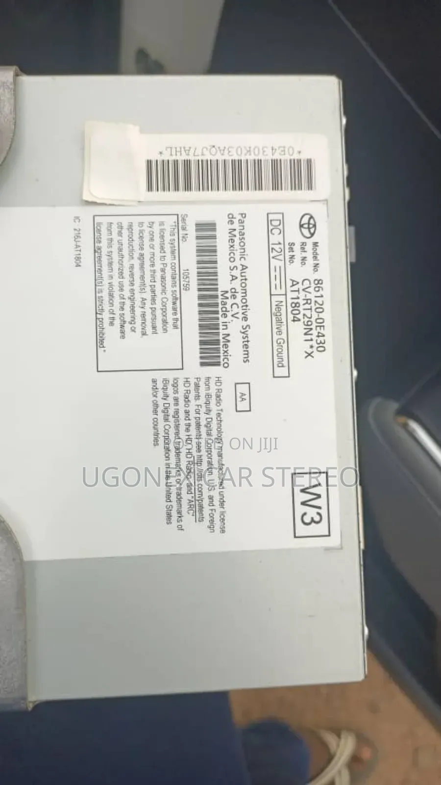 2015-18 Lexus GX 460 Factory OEM Radio Head Unit