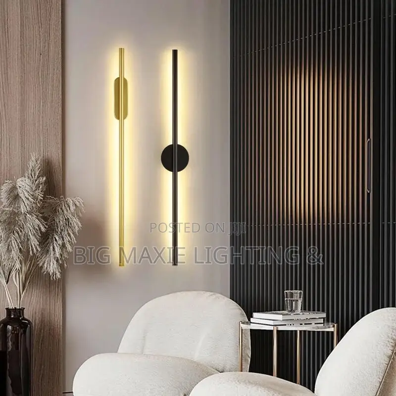 Modern LED Wall Lamp Aluminium Black Gold