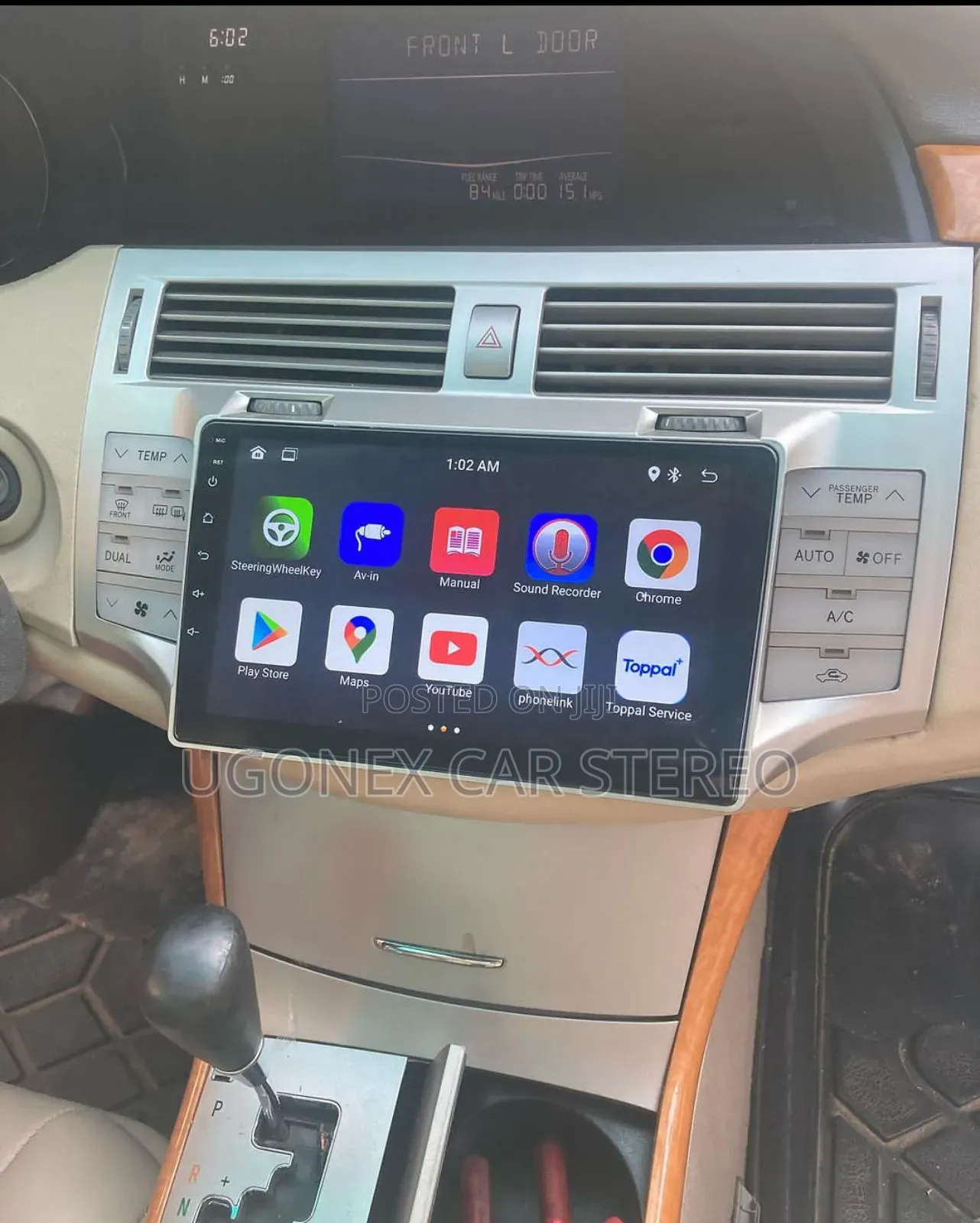 2006-08 Toyota Avalon Android Set