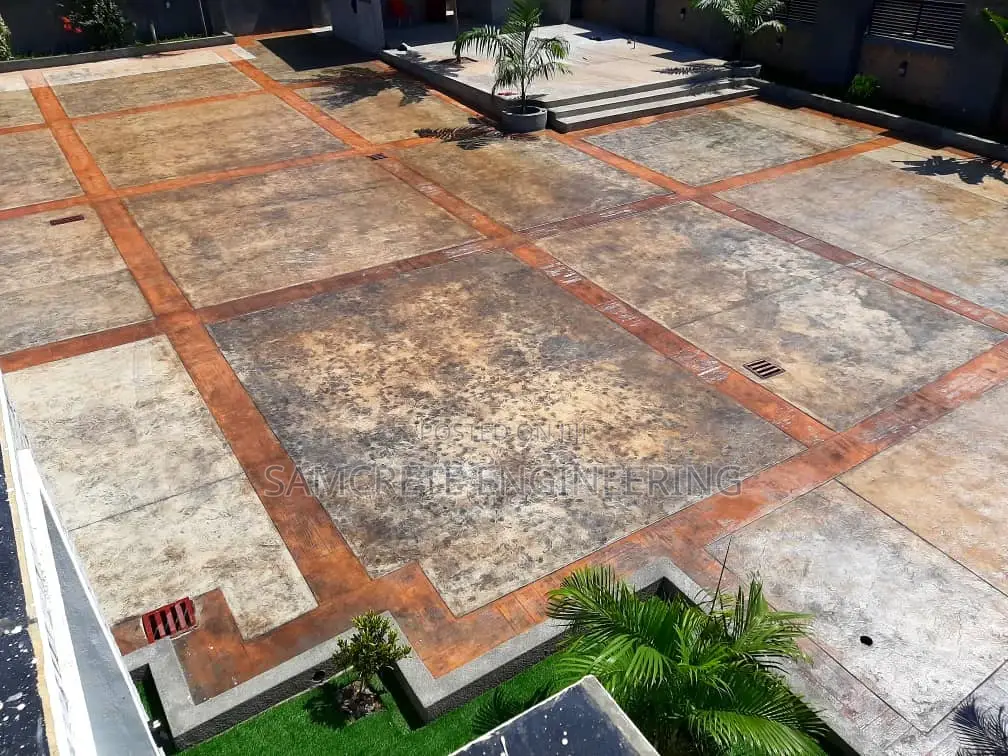 Stamp Concrete Floor