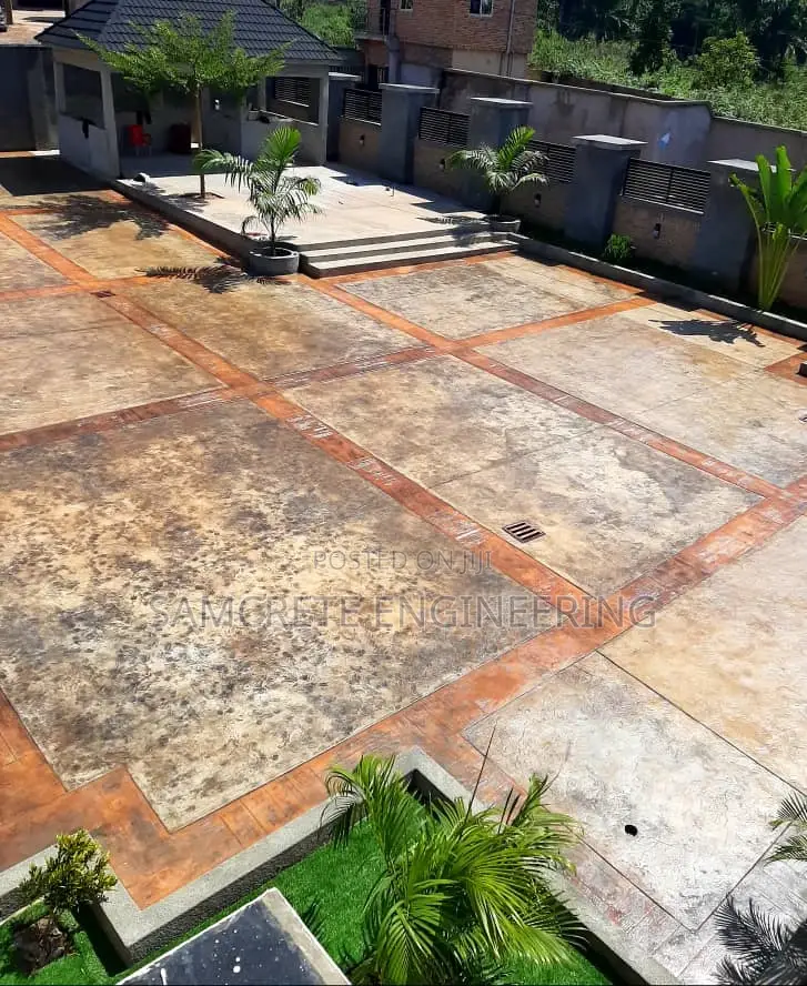 Stamp Concrete Floor