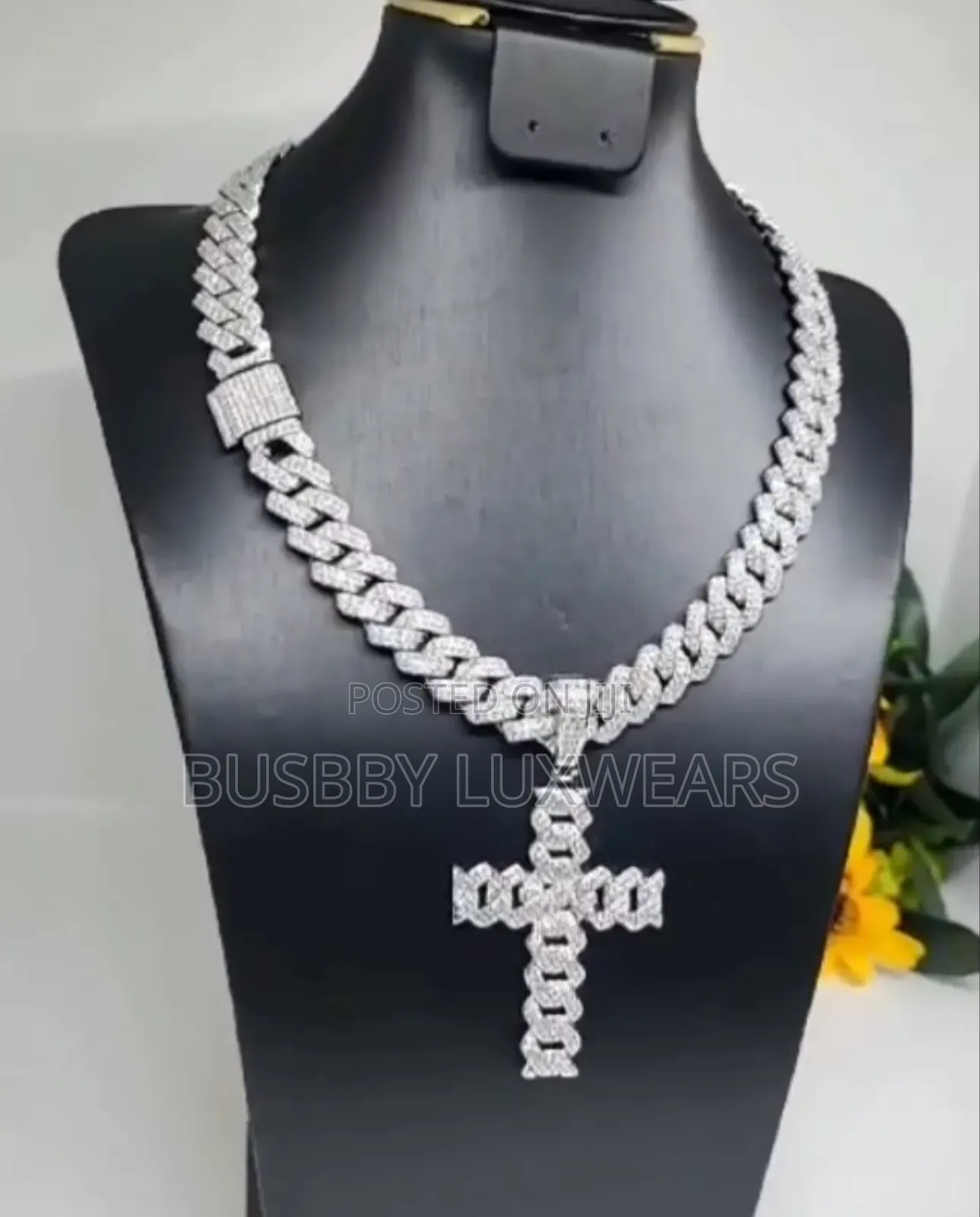 Cuban Link Chain Pendant 18mm Passes Tester