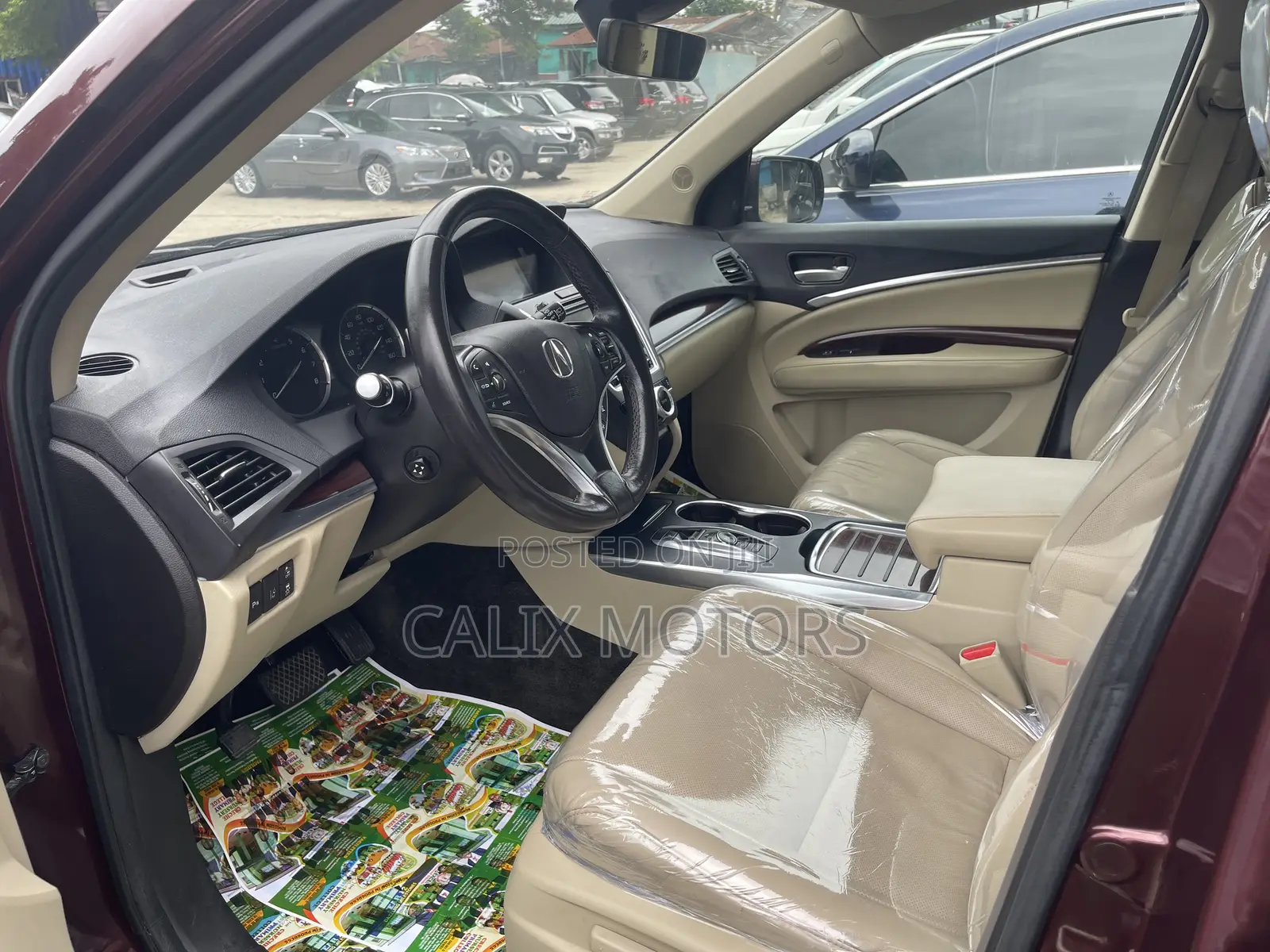 Acura MDX 2016 Red