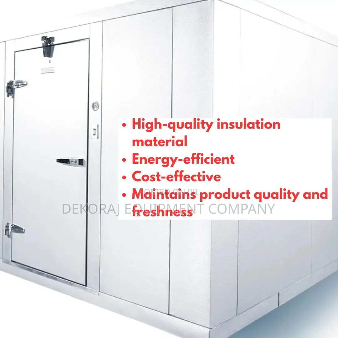 Lower Energy Bills With 5-Ton Blast Freezer and Cold Room