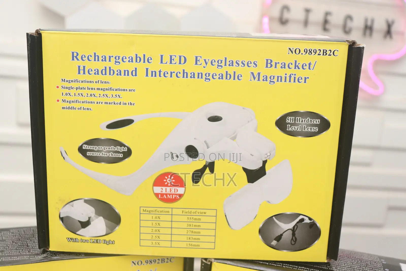 Rechargeable Headband Magnifying Glasses