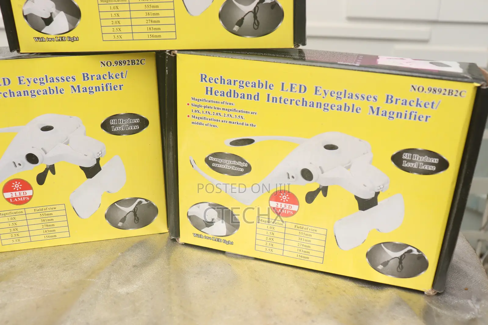Rechargeable Headband Magnifying Glasses