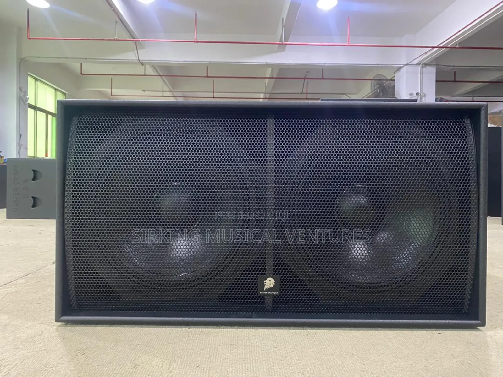 Master Craft USA 218 Plywood Double Subwoofer Pure Acoustic.