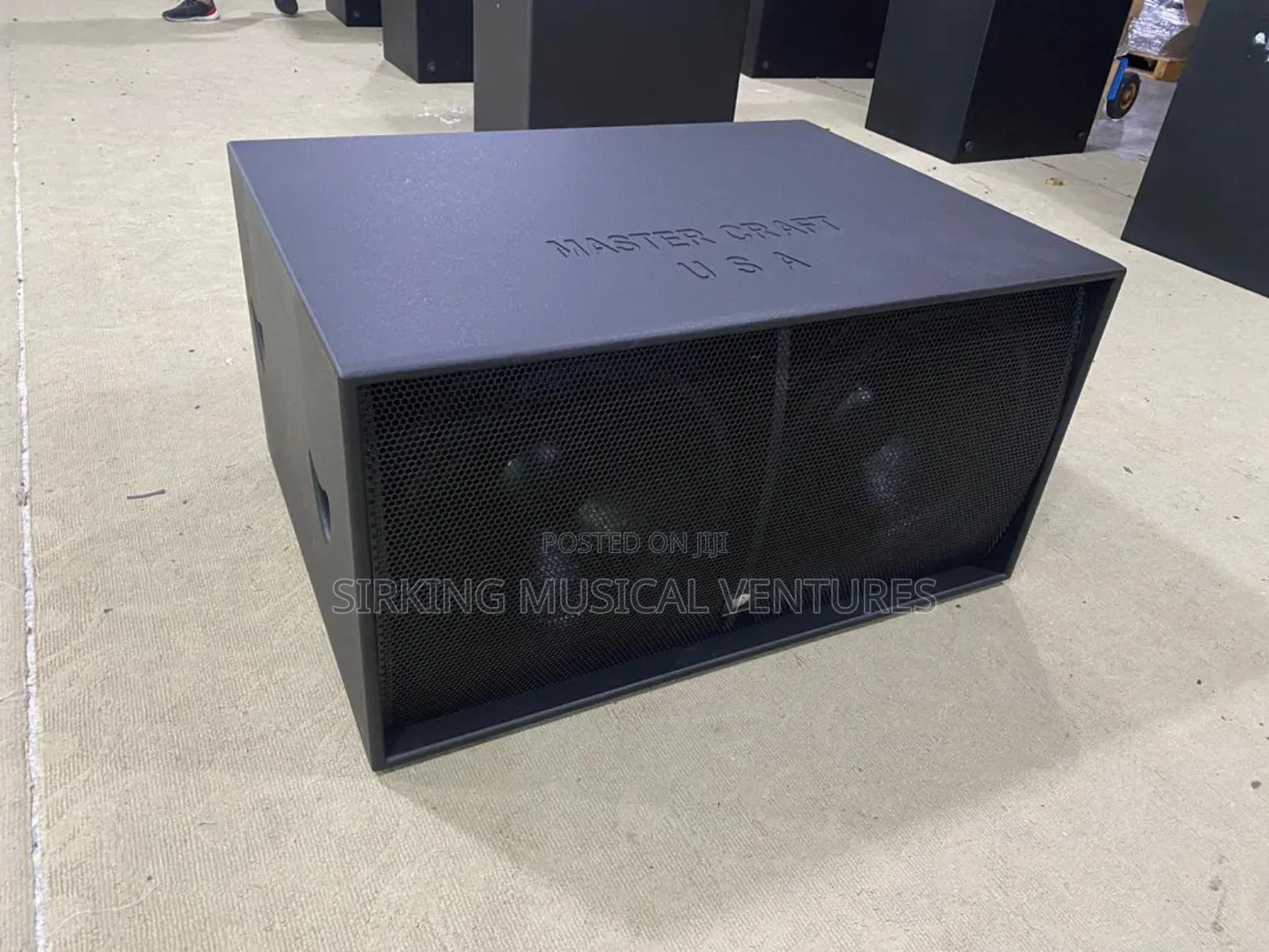 Master Craft USA 218 Plywood Double Subwoofer Pure Acoustic.