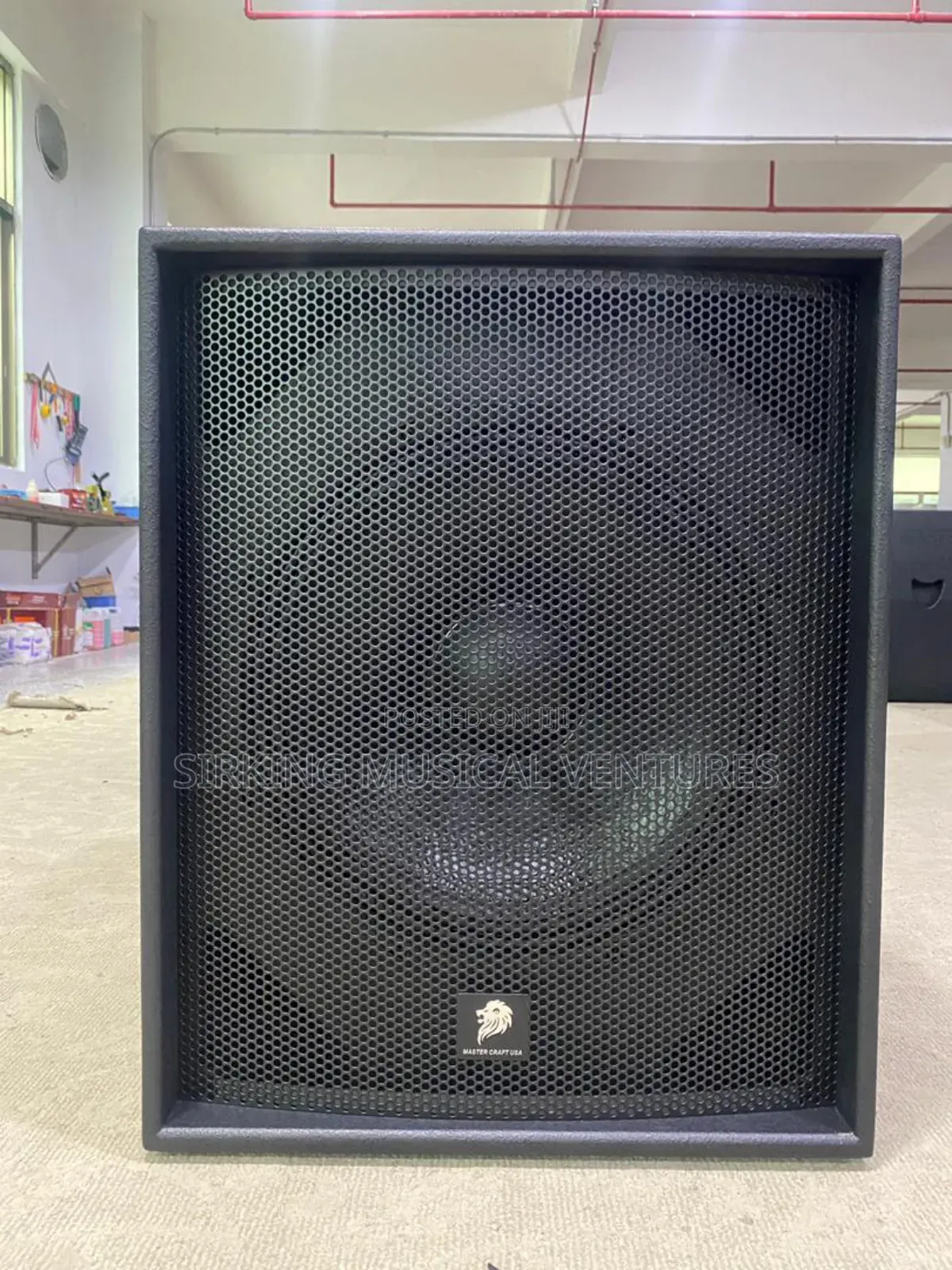 Master Craft Usa 118 Plywood Single Subwoofer Pure Acoustic