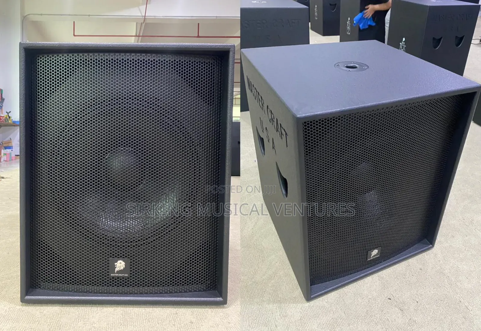Master Craft Usa 118 Plywood Single Subwoofer Pure Acoustic