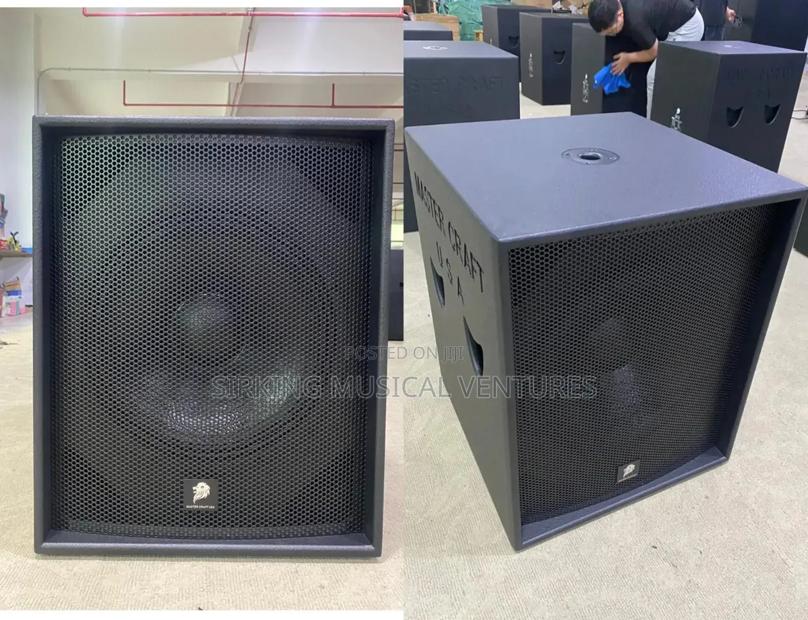 Master Craft Usa 118 Plywood Single Subwoofer Pure Acoustic