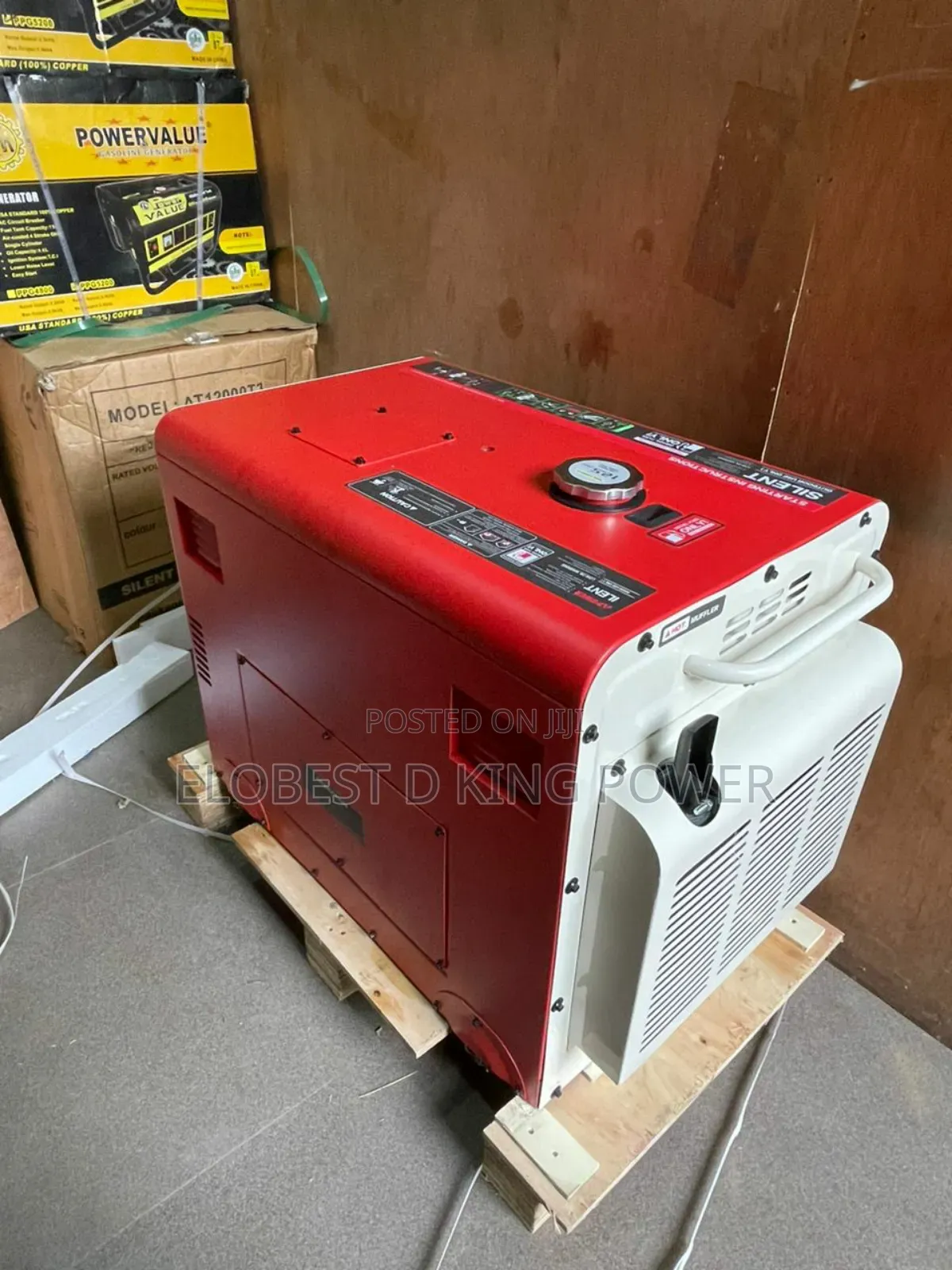 12.5kva Ipower Diesel Soundproof Generar 100% Pure Copper