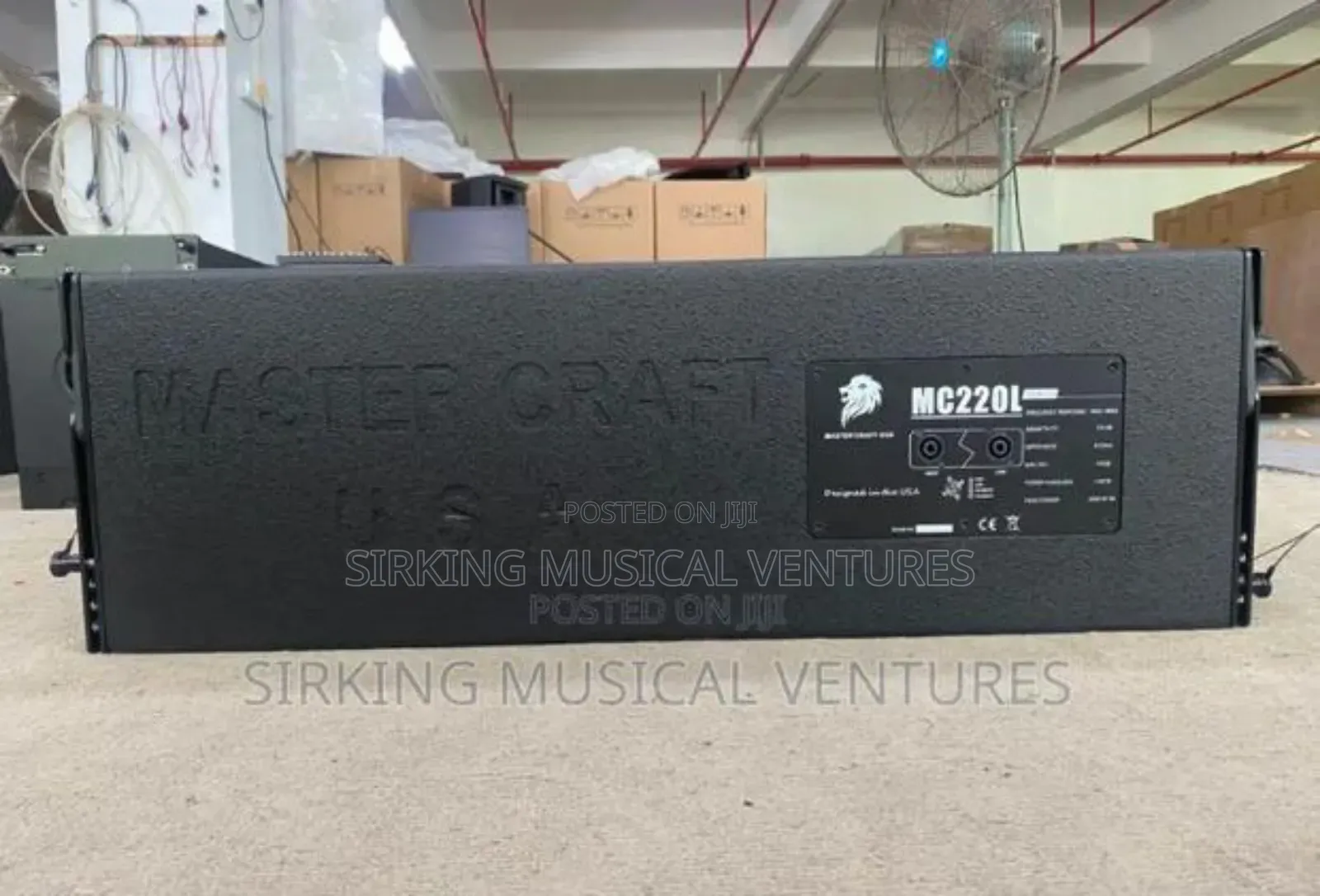 12inch Line Array Master Craft Usa Mc220lw Water Proof Body