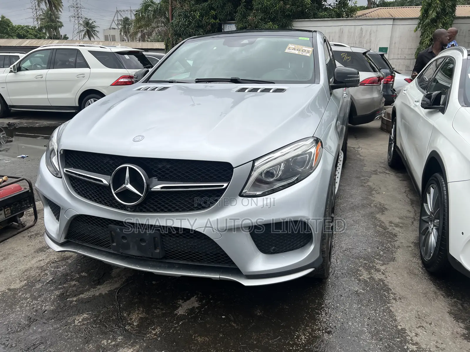 Mercedes-Benz GLE43 2017 Silver
