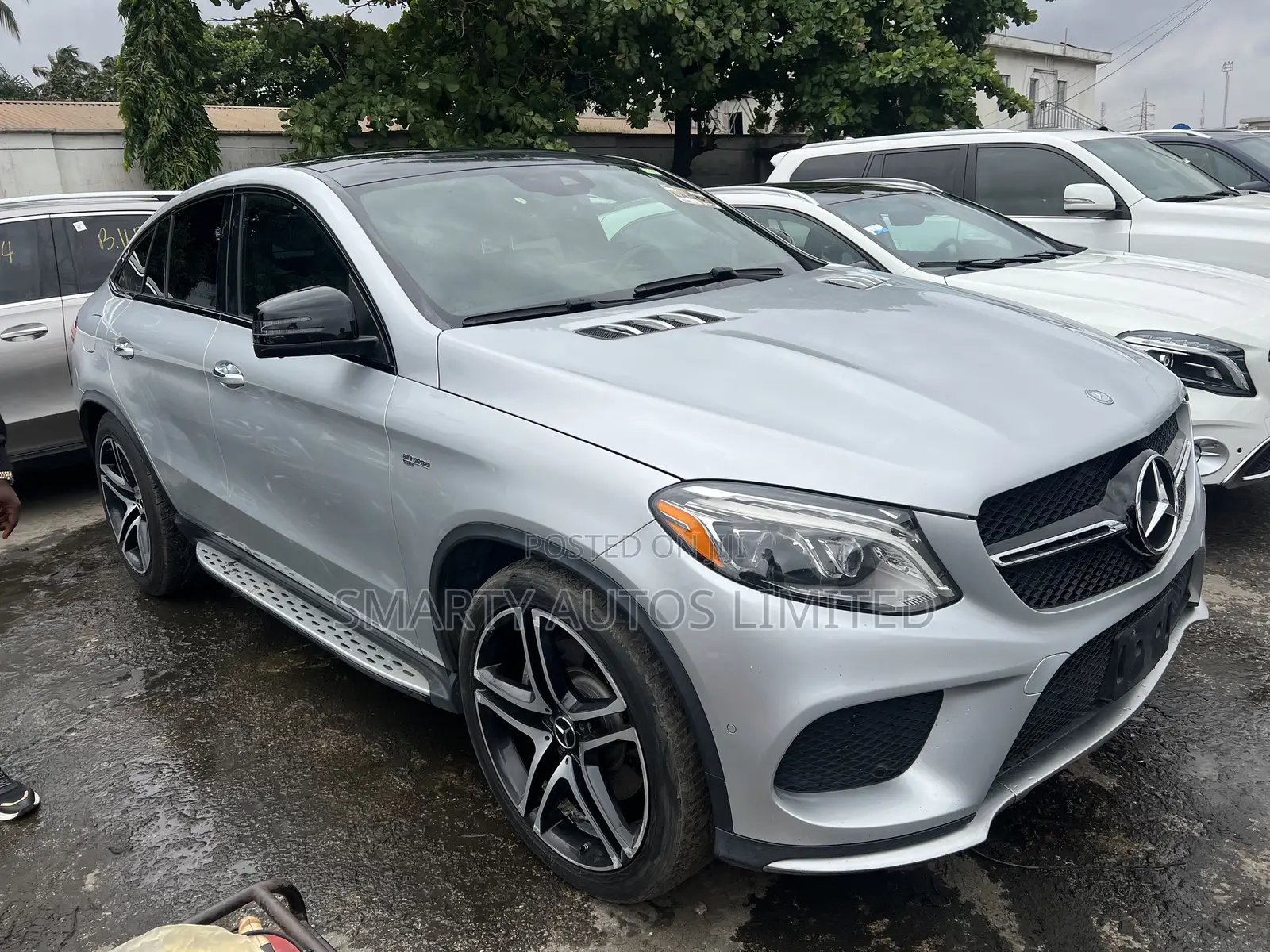 Mercedes-Benz GLE43 2017 Silver