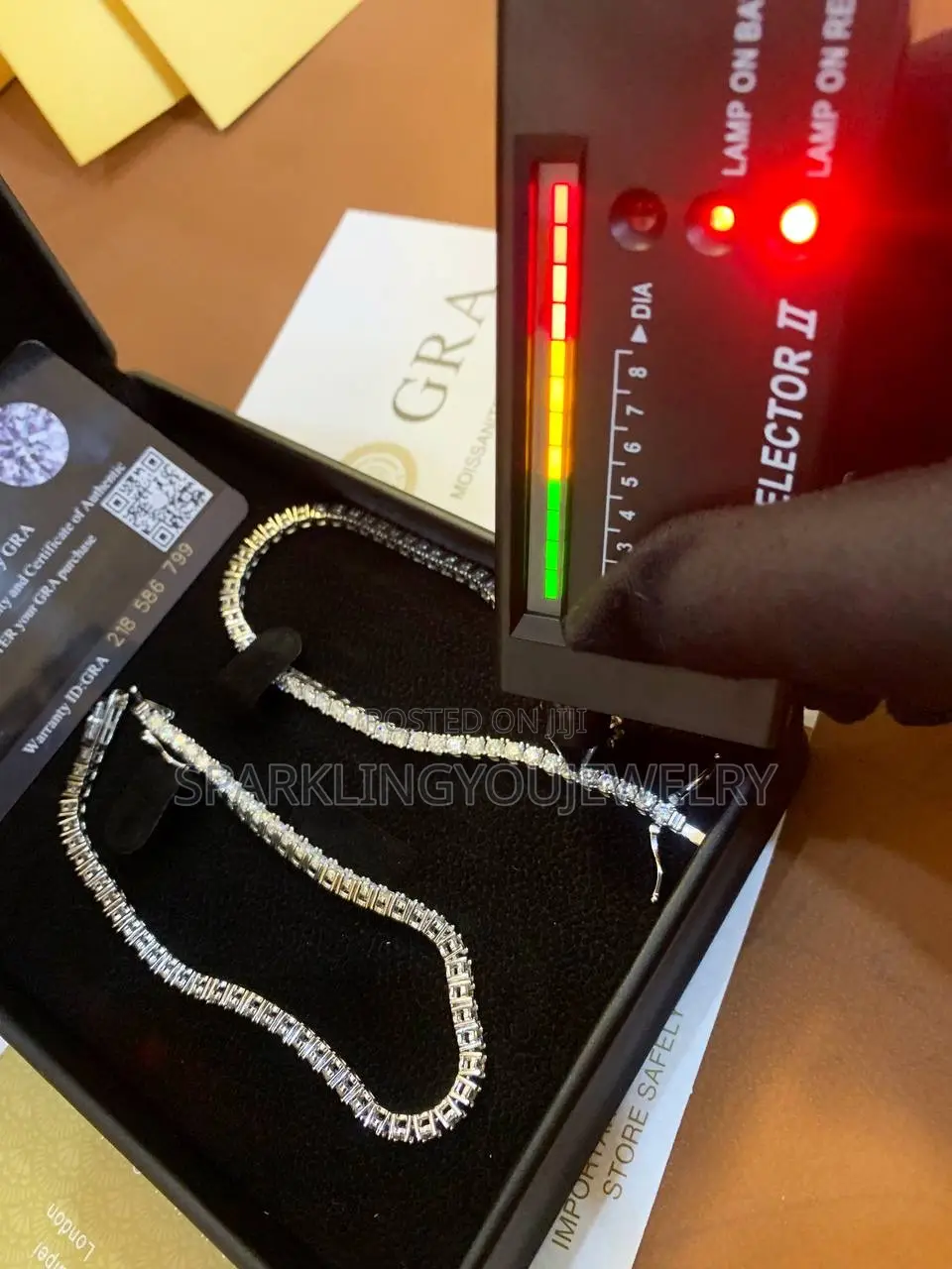 VVS Diamond Tennis Bracelet