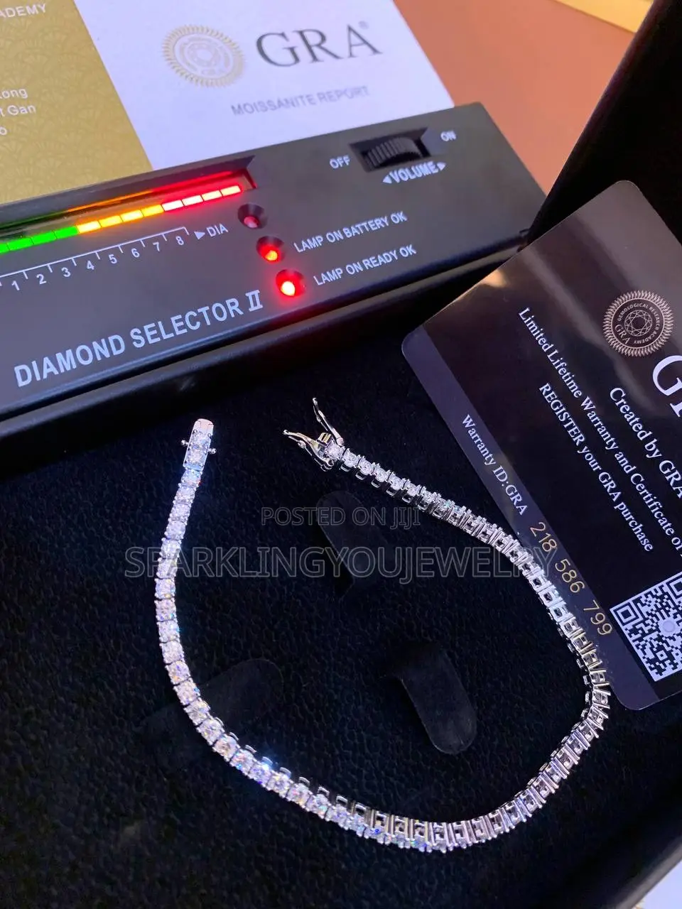 VVS Diamond Tennis Bracelet
