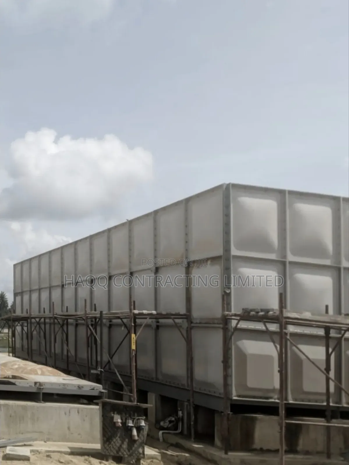 Price of 60,000 Litres GRP Fibreglass Water Tank in Nigeria